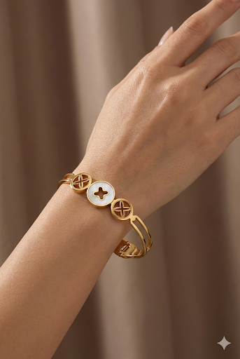 Elegant Gold-Plated Bracelet