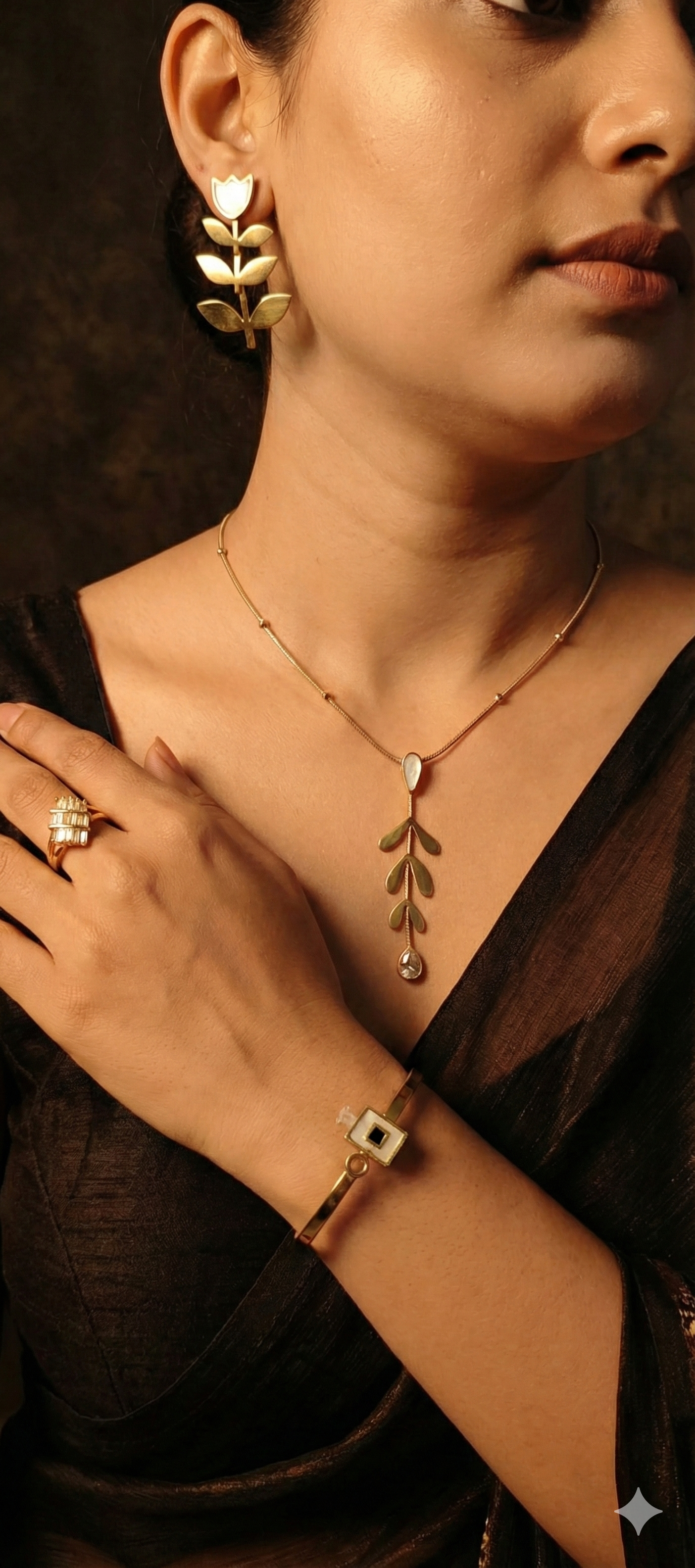 Elegant Gold plated Jewelry Set