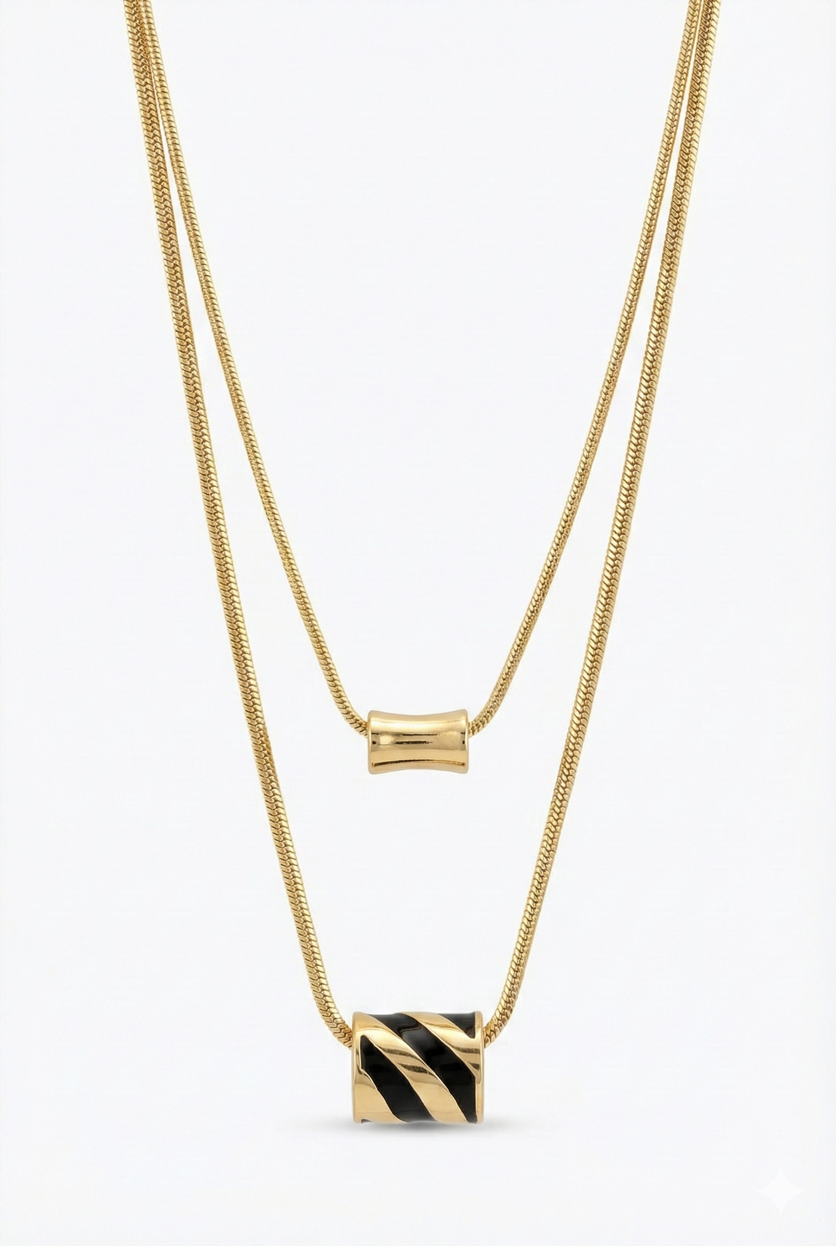 Dual Layer Gold Plated Necklace