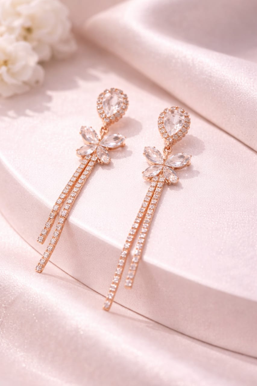 Crystal Drop Earrings