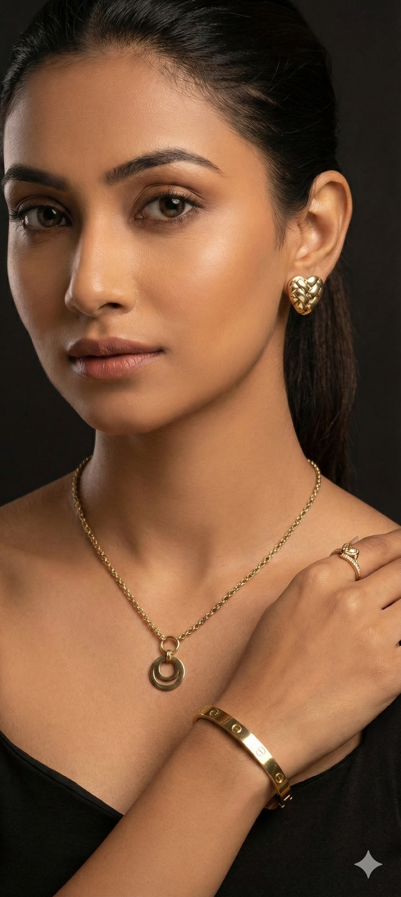 Elegant Gold  plated Jewelry Set