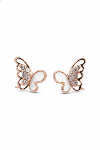 Butterfly Shaped Stud Earrings