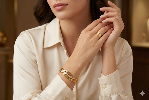 Elegant Gold plated Jewelry Set