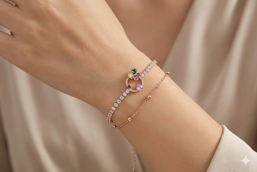 Elegant Gemstone Bracelet