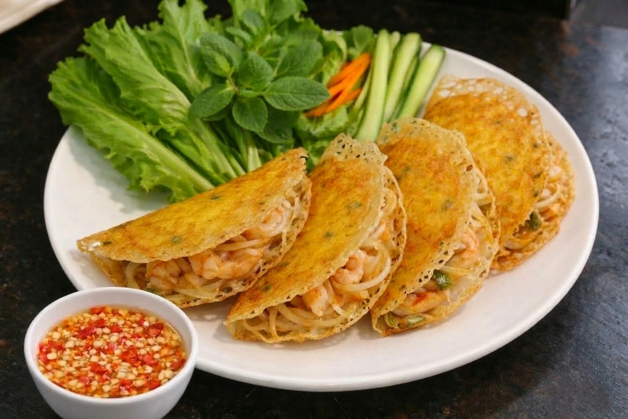 Set bánh xèo 4P