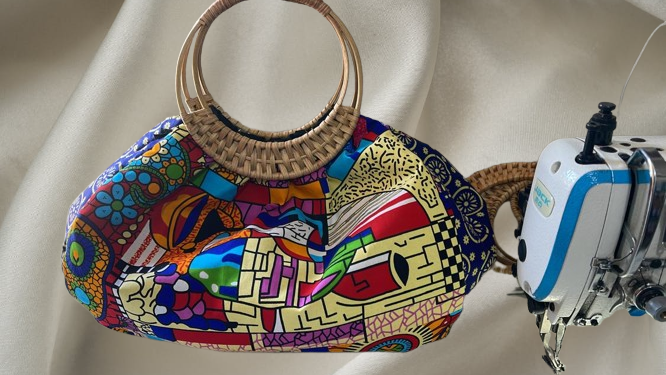 Vibrant Artisanal Handbag