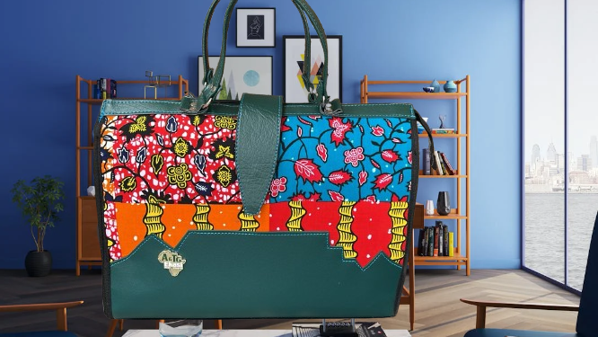 Ankara Print Handbag