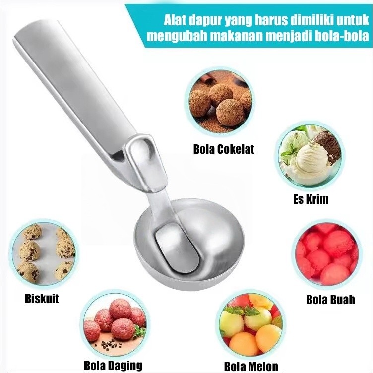 Sendok Pencetak Bola Makanan