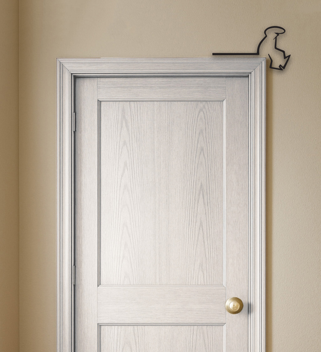 Objet décoratif mural (série TV des années 70) en plastique imprimé en 3D - Pensée