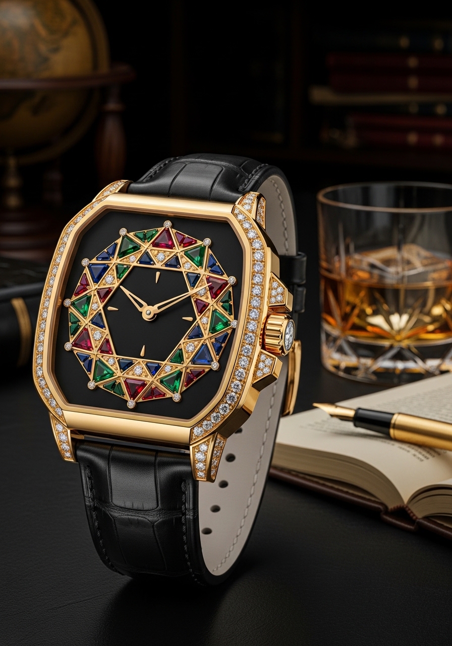 Luxury Gemstone Watch