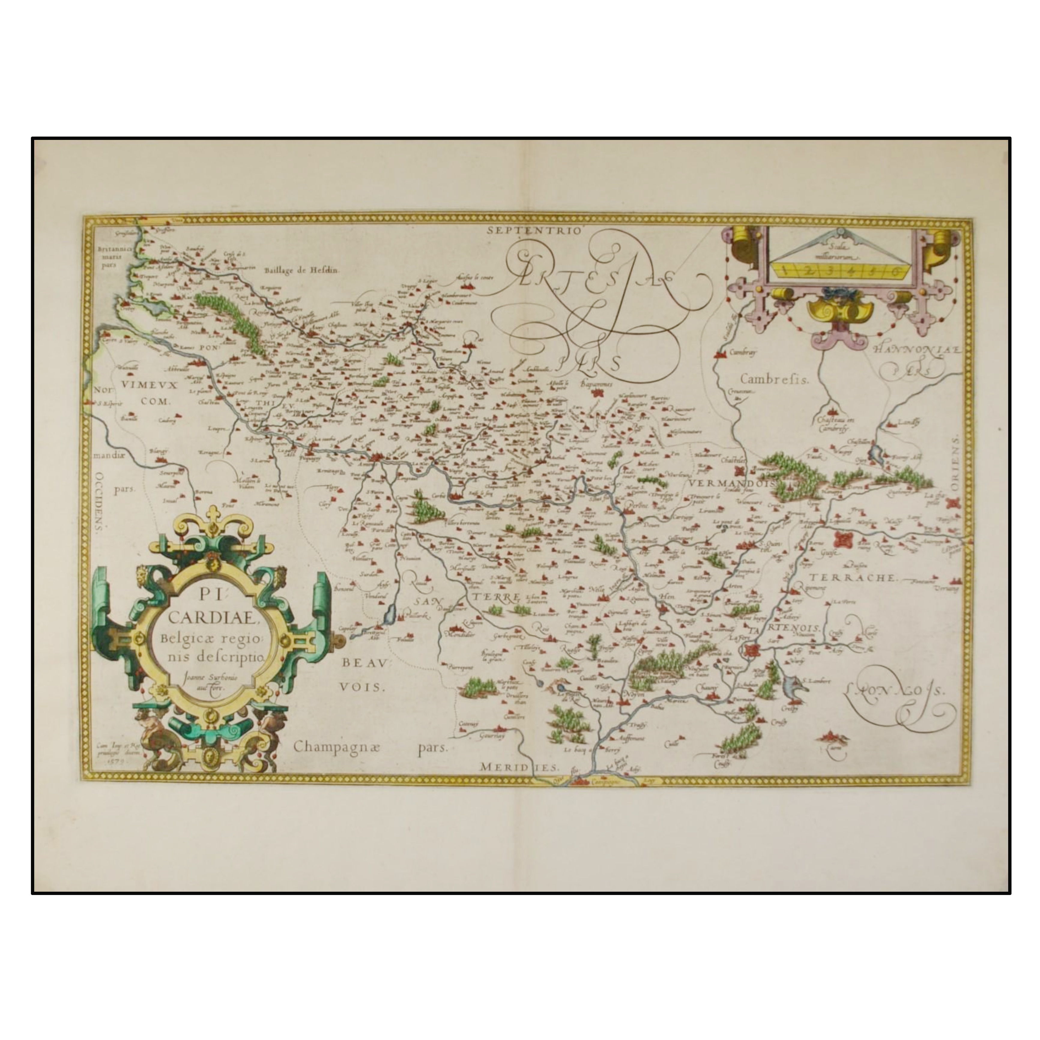 PICARDIAE BELGICAE REGIONIS DESCRIPTIO.