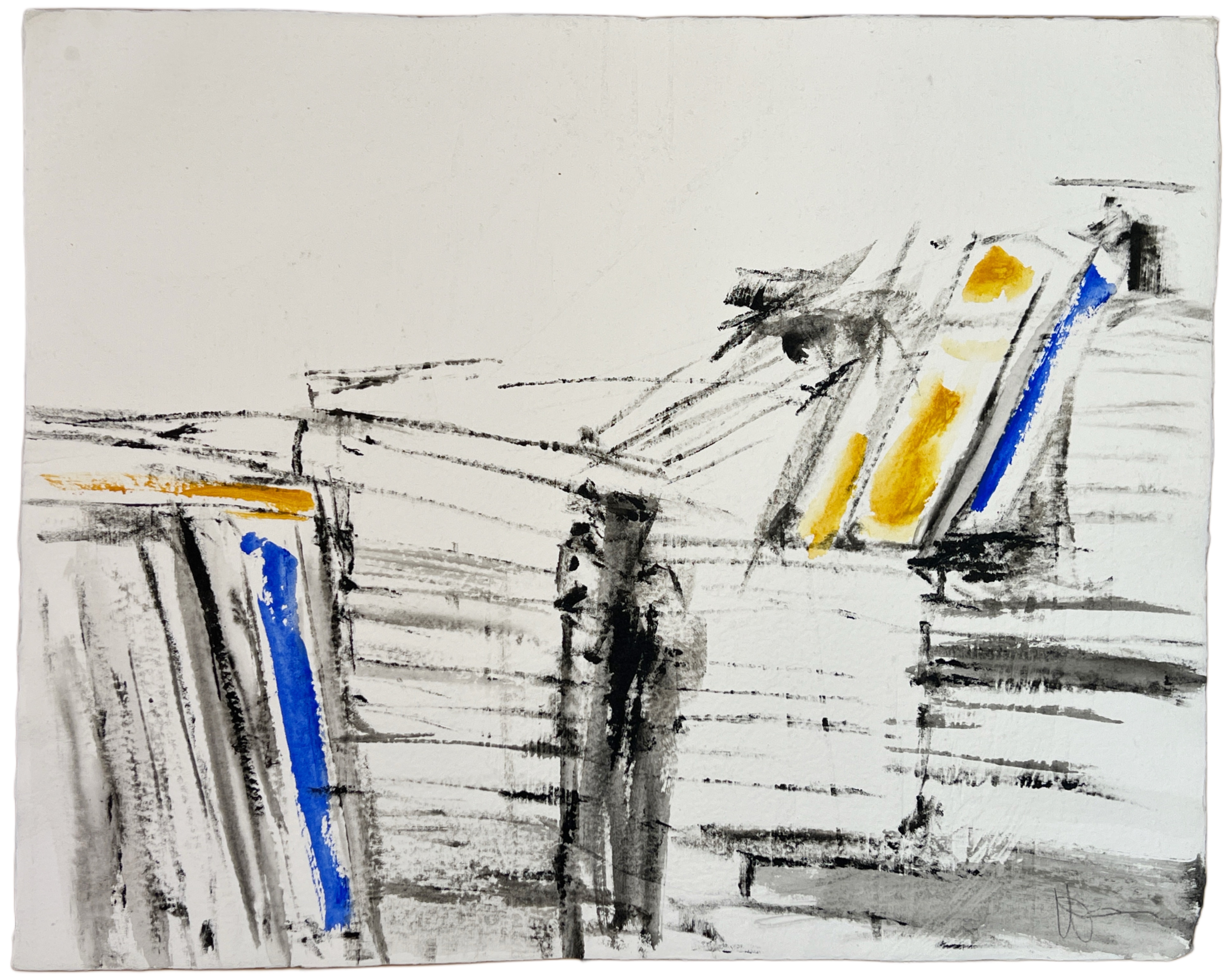 VENANCIO ARRIBAS - LIBROS (TÉCNICA MIXTA) - 2020