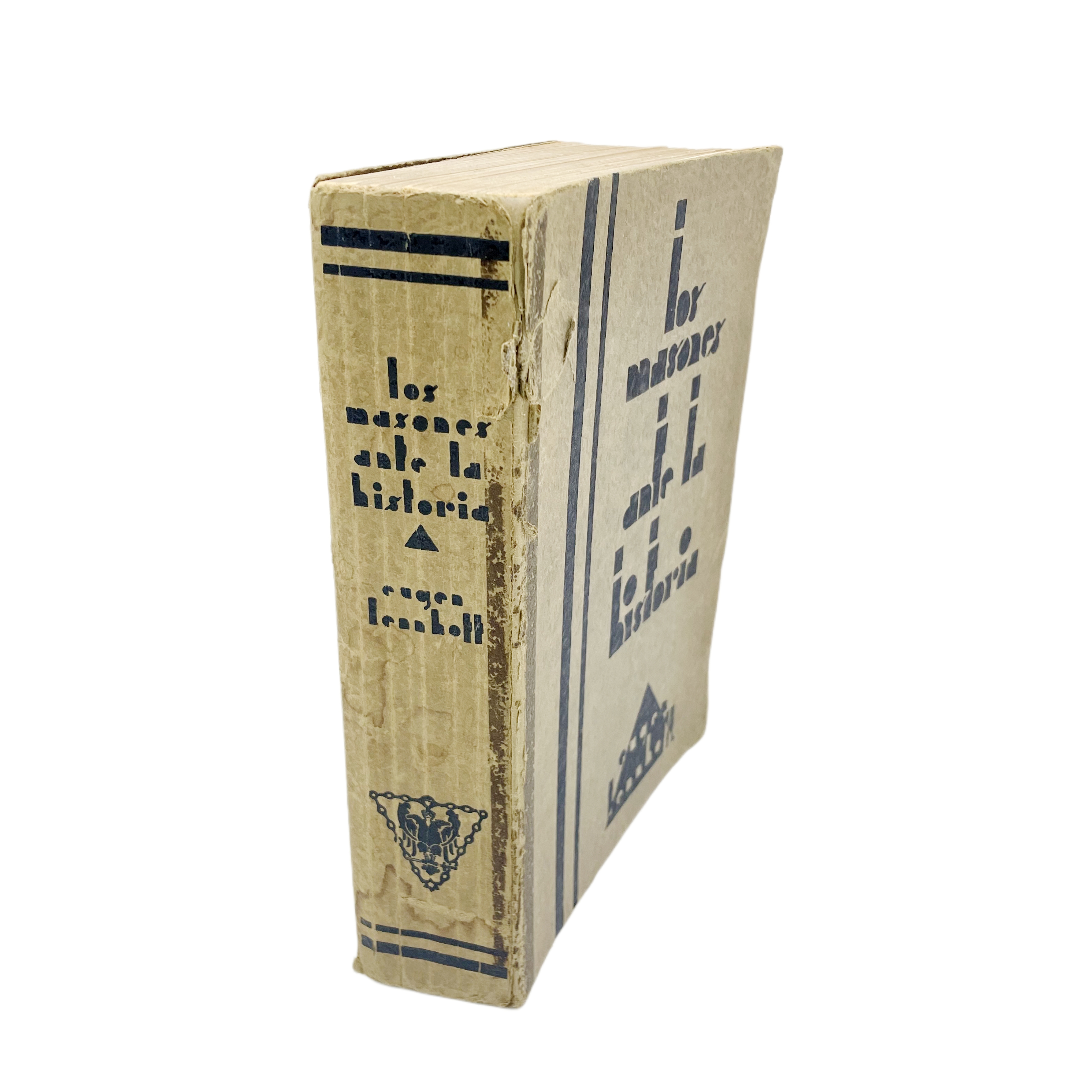 EUGEN LENNHOFF - LOS MASONES ANTE LA HISTORIA - 1931