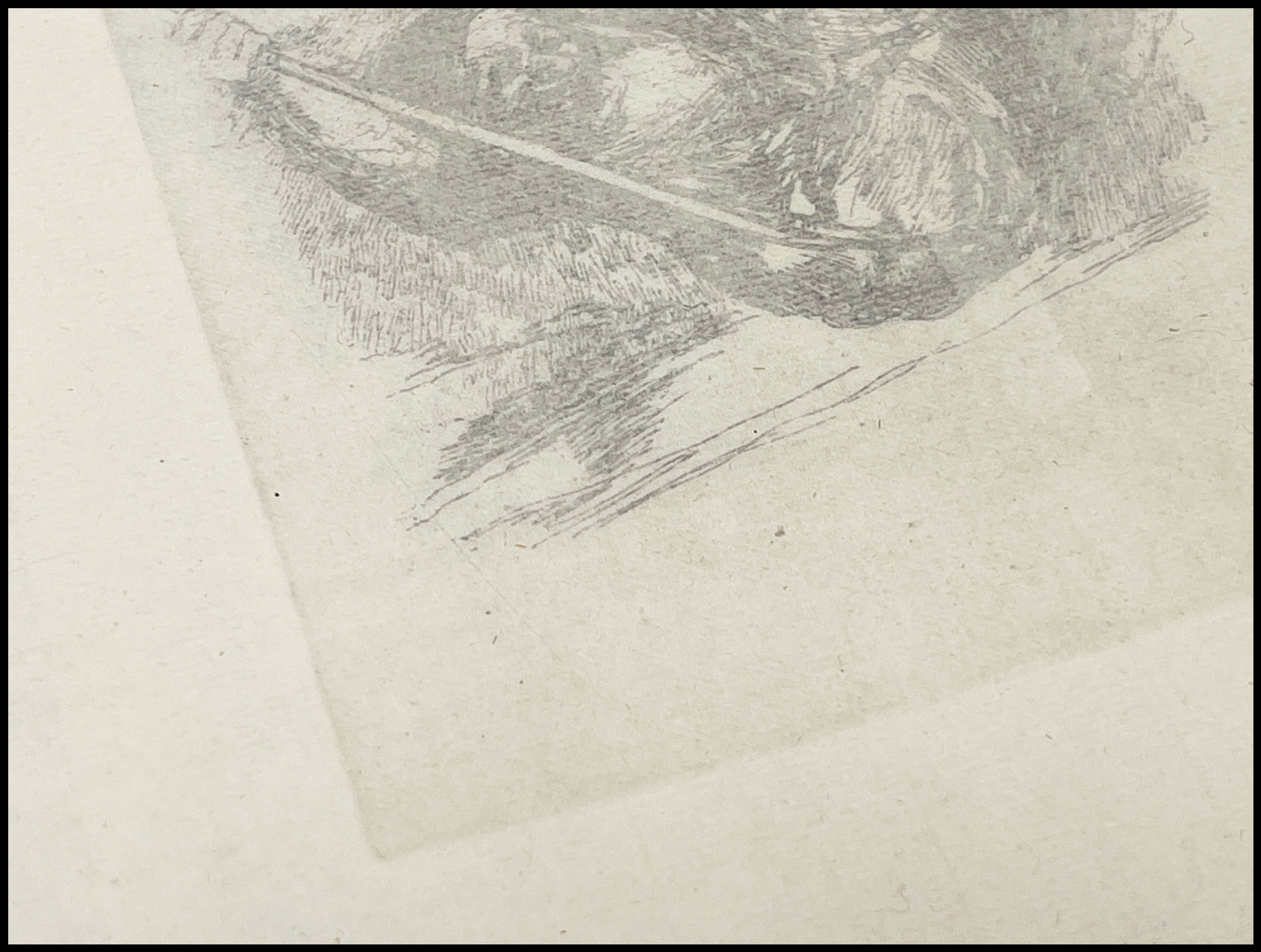 FRANCISCO DE GOYA - VIEJA COLUMPIÁNDOSE - EDICIÓN INDETERMINADA