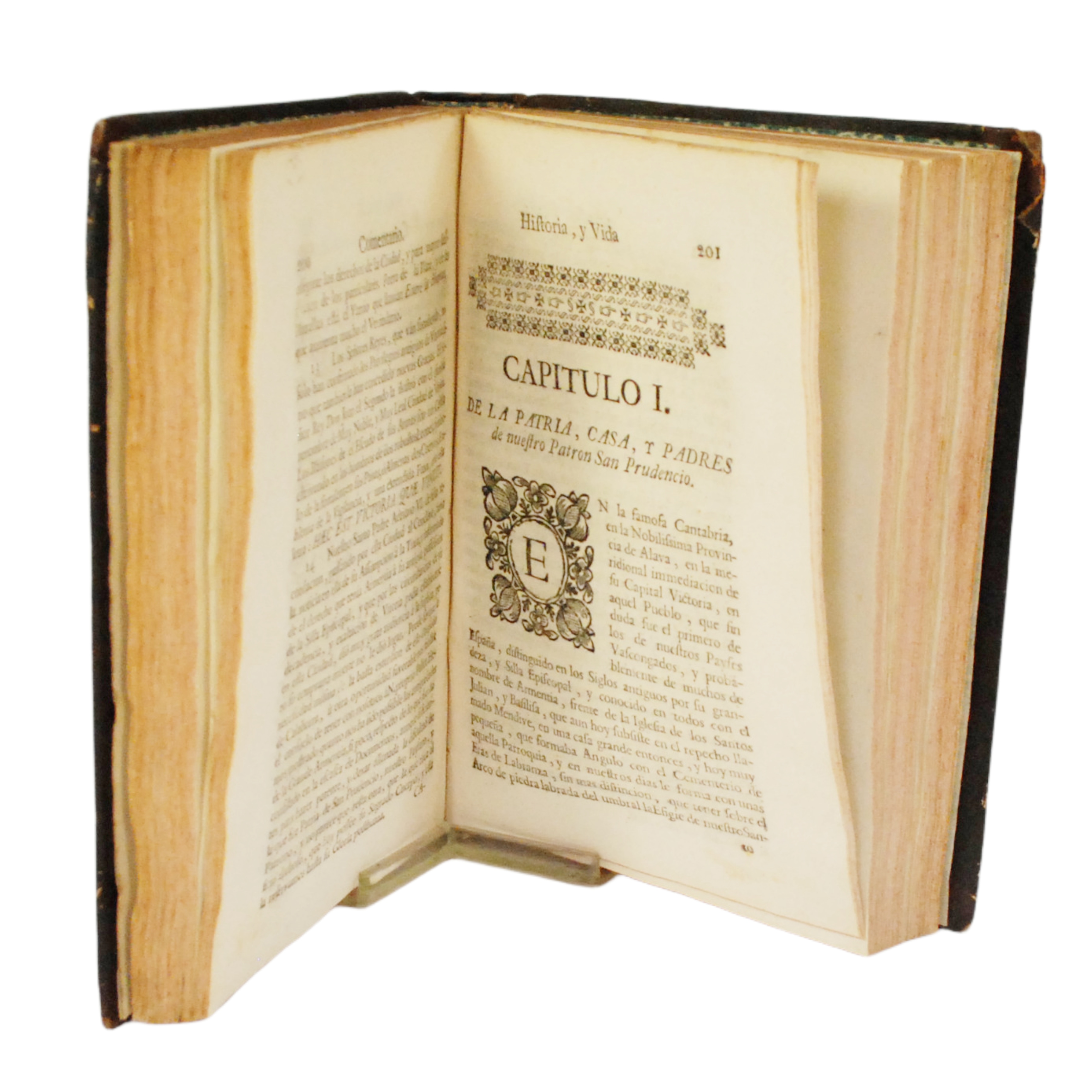 BERNARDO IBAÑEZ DE ETXAVARRI - VIDA DE SAN PRUDENCIO - 1754