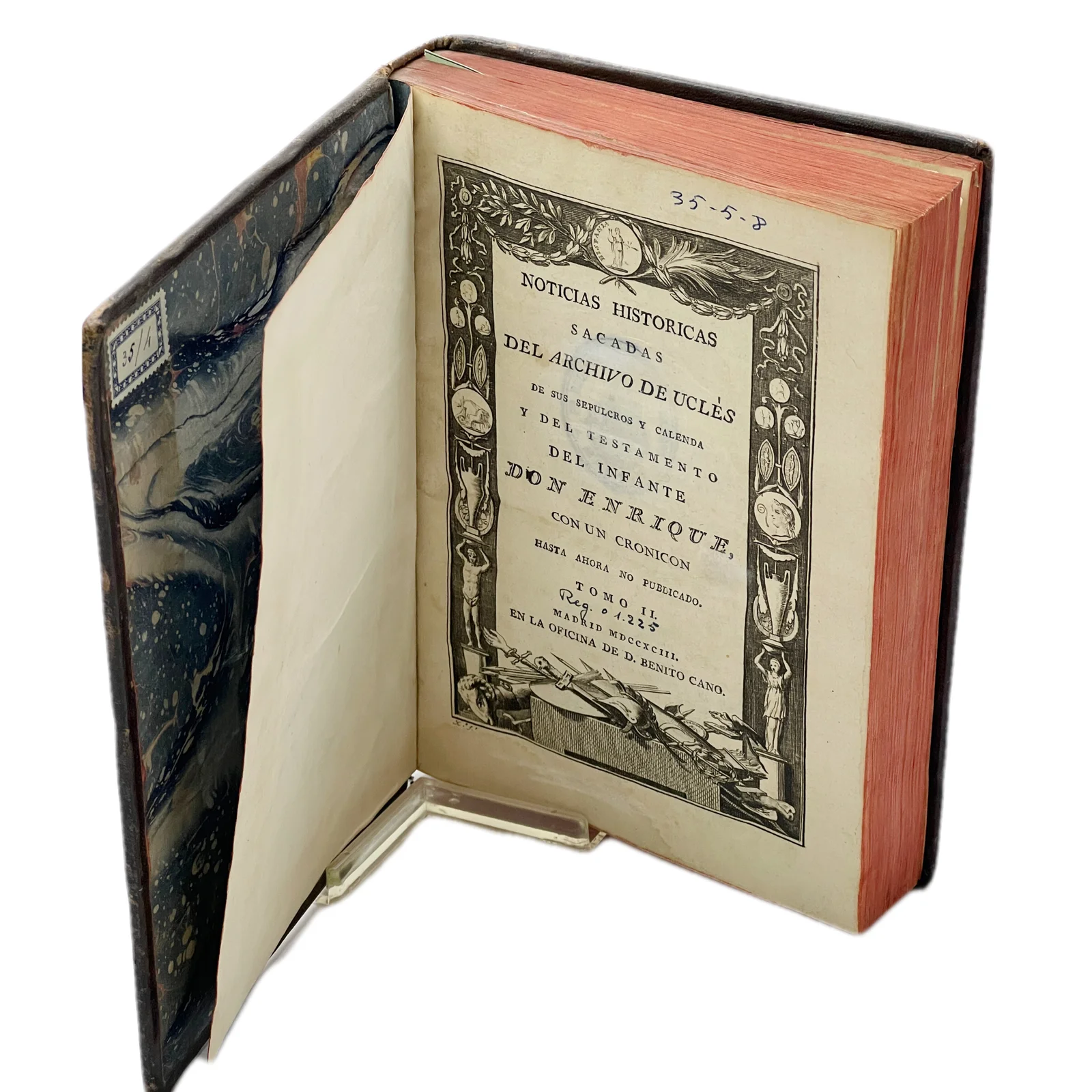 AMBROSIO DE MORALES - OPÚSCULOS CASTELLANOS - BENITO CANO 1793