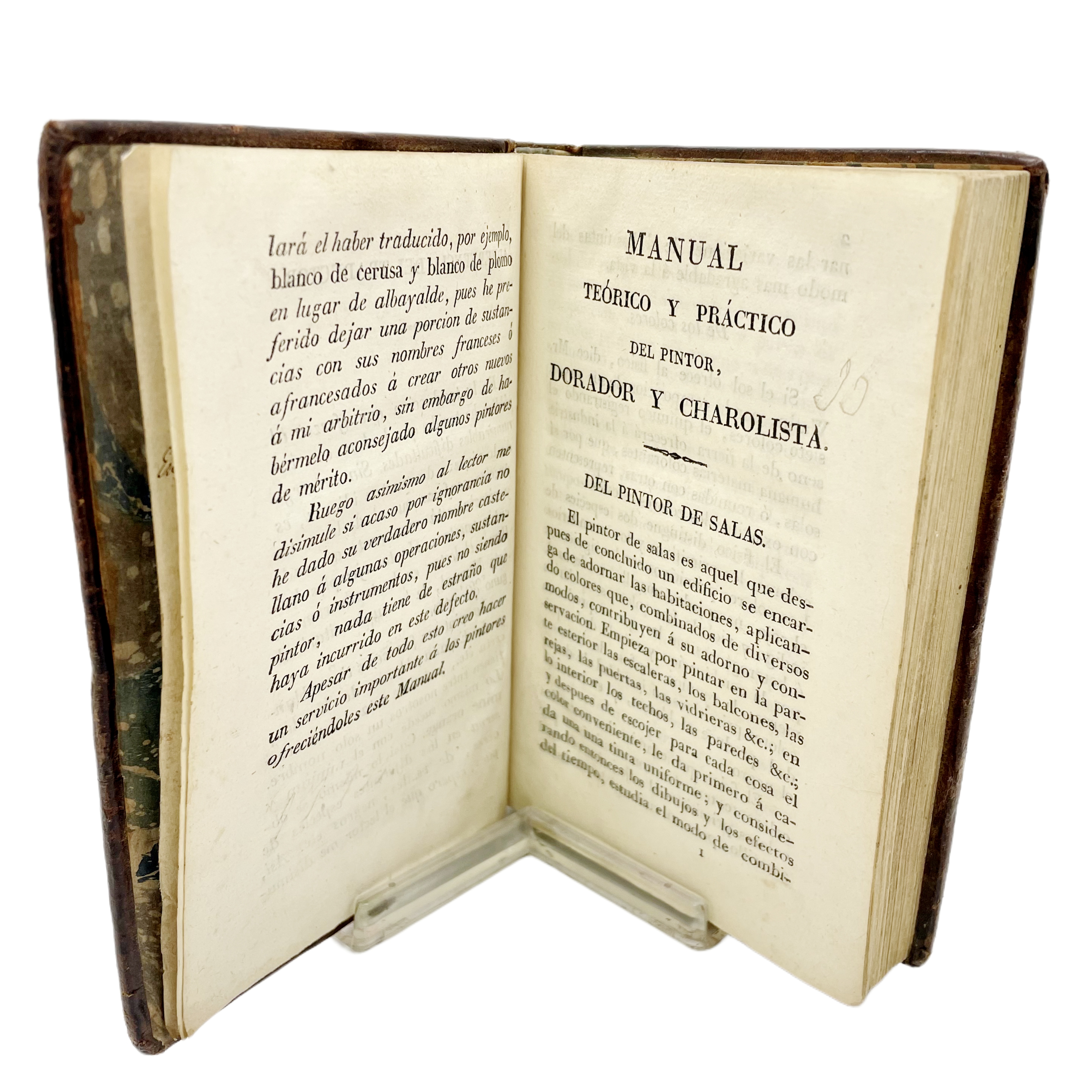 M. J. RIFFAULT - MANUAL PRÁCTICO Y TEÓRICO DEL PINTOR, DORADOR Y CHAROLISTA - 1832