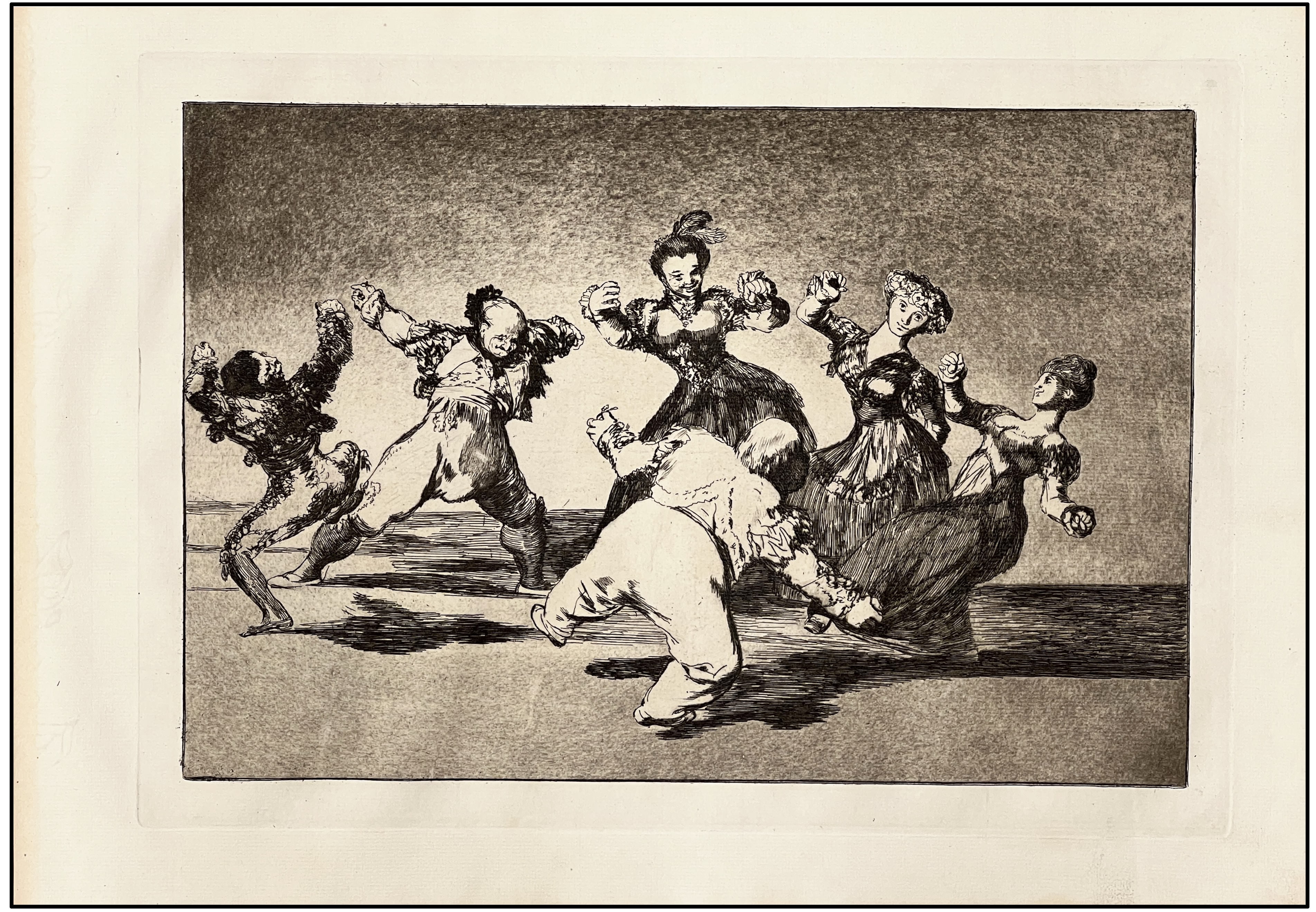 FRANCISCO DE GOYA - DISPARATE ALEGRE Nº 12 - 6ª EDICIÓN 1916