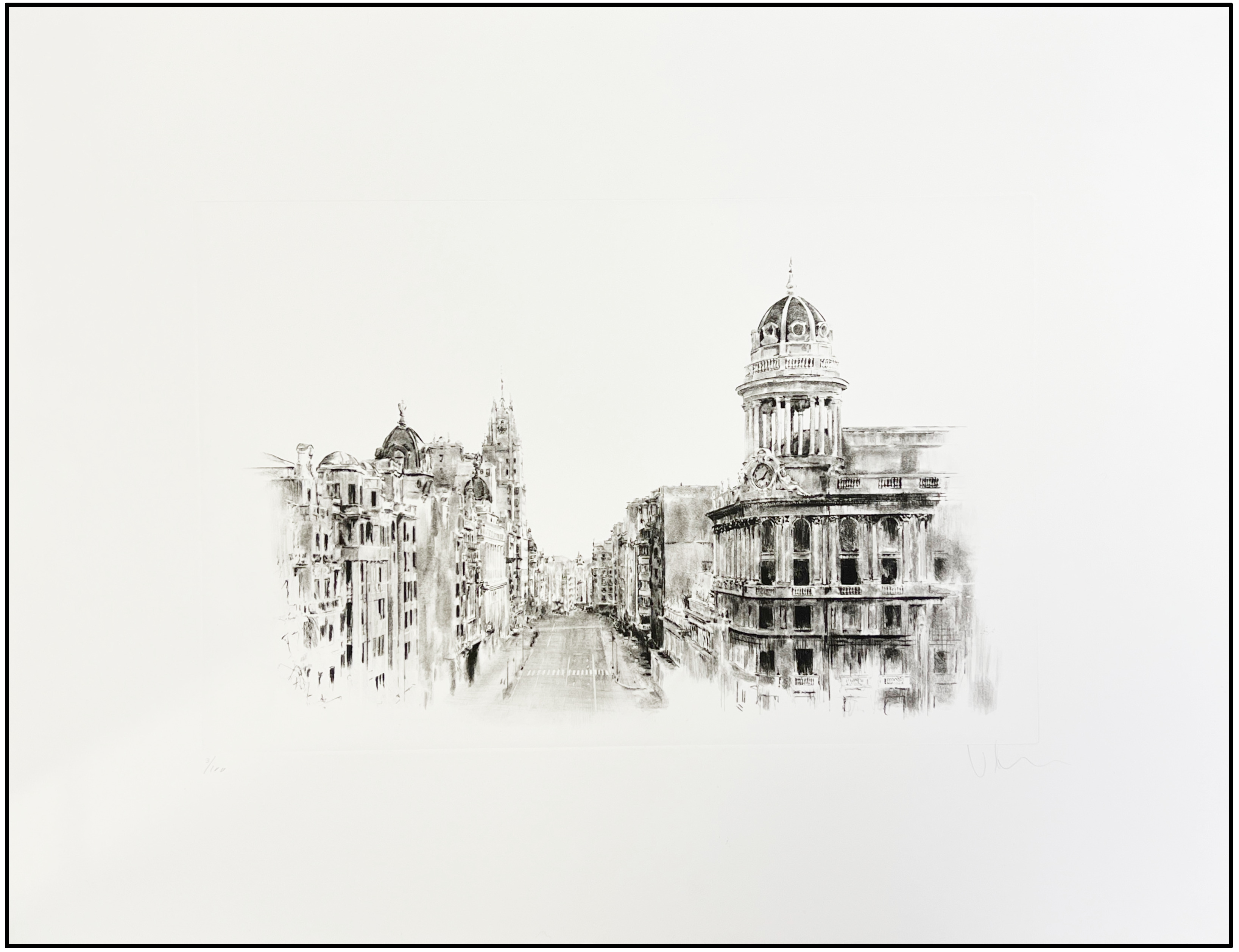 VENANCIO ARRIBAS - GRAN VIA NEGRO (PUNTA SECA) - 2000