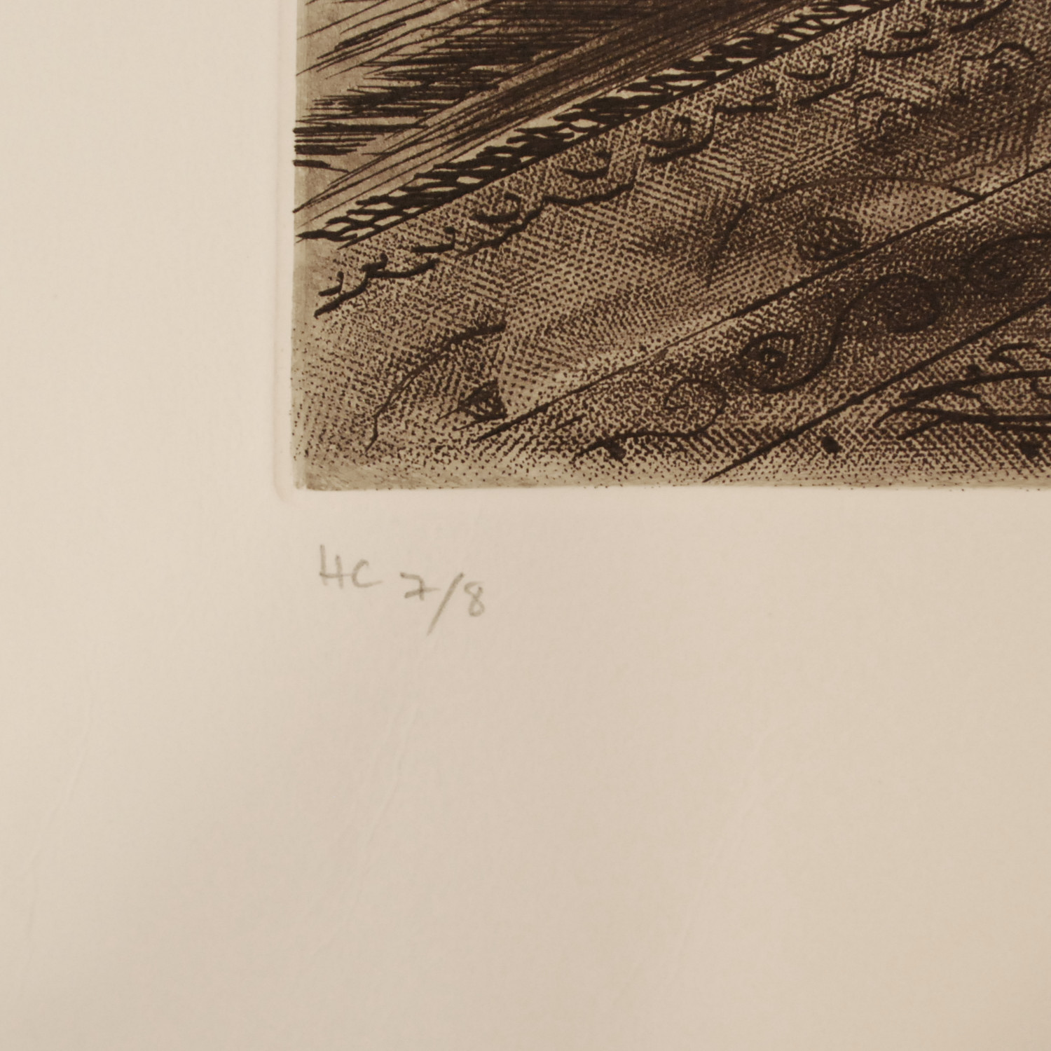 FRANÇOIS MARECHAL - EL OTOÑO (AGUAFUERTE) - 1990