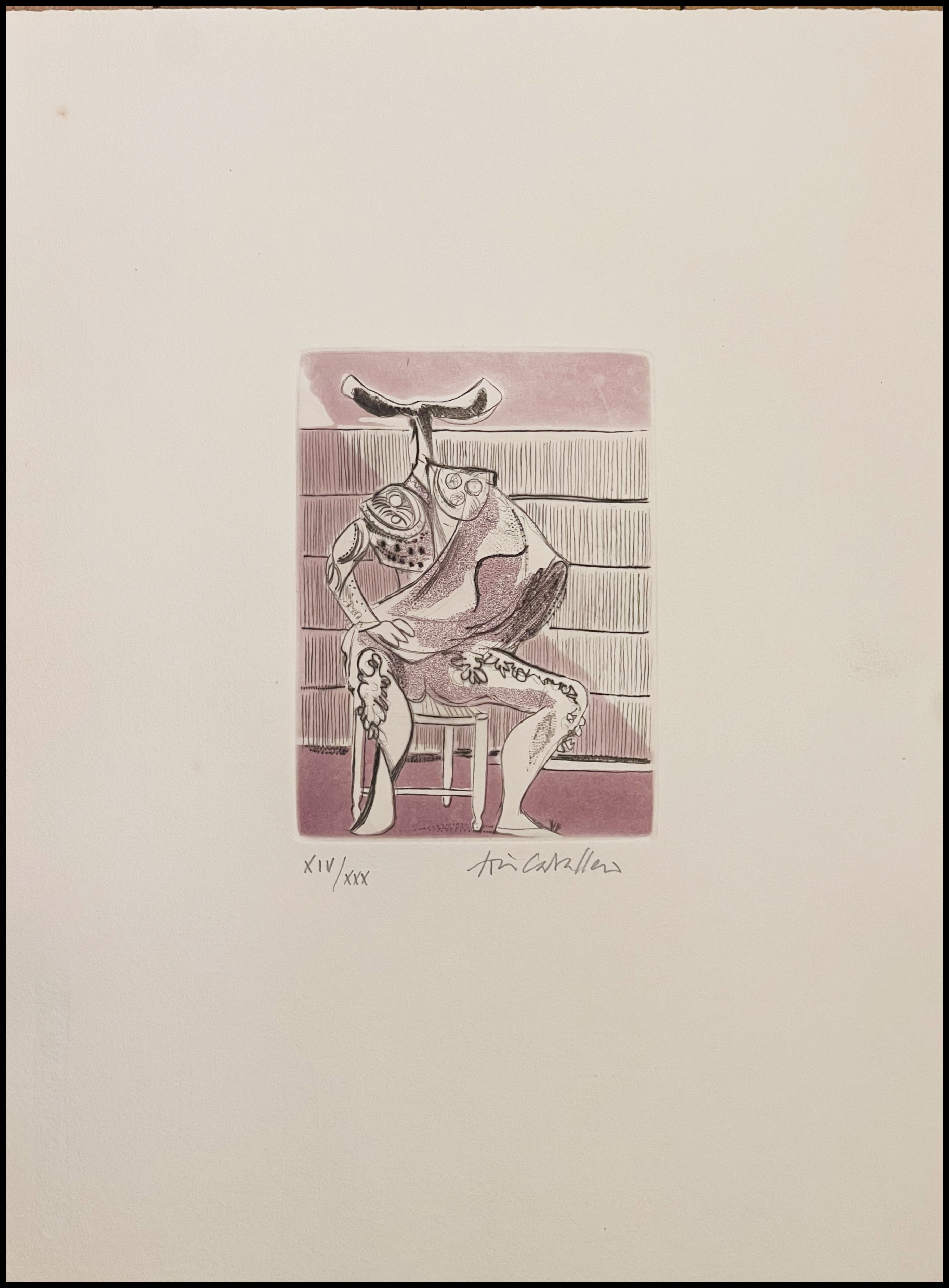 JOSE CABALLERO - TAUROMAQUIA,  LA SUERTE O LA MUERTE - 1987