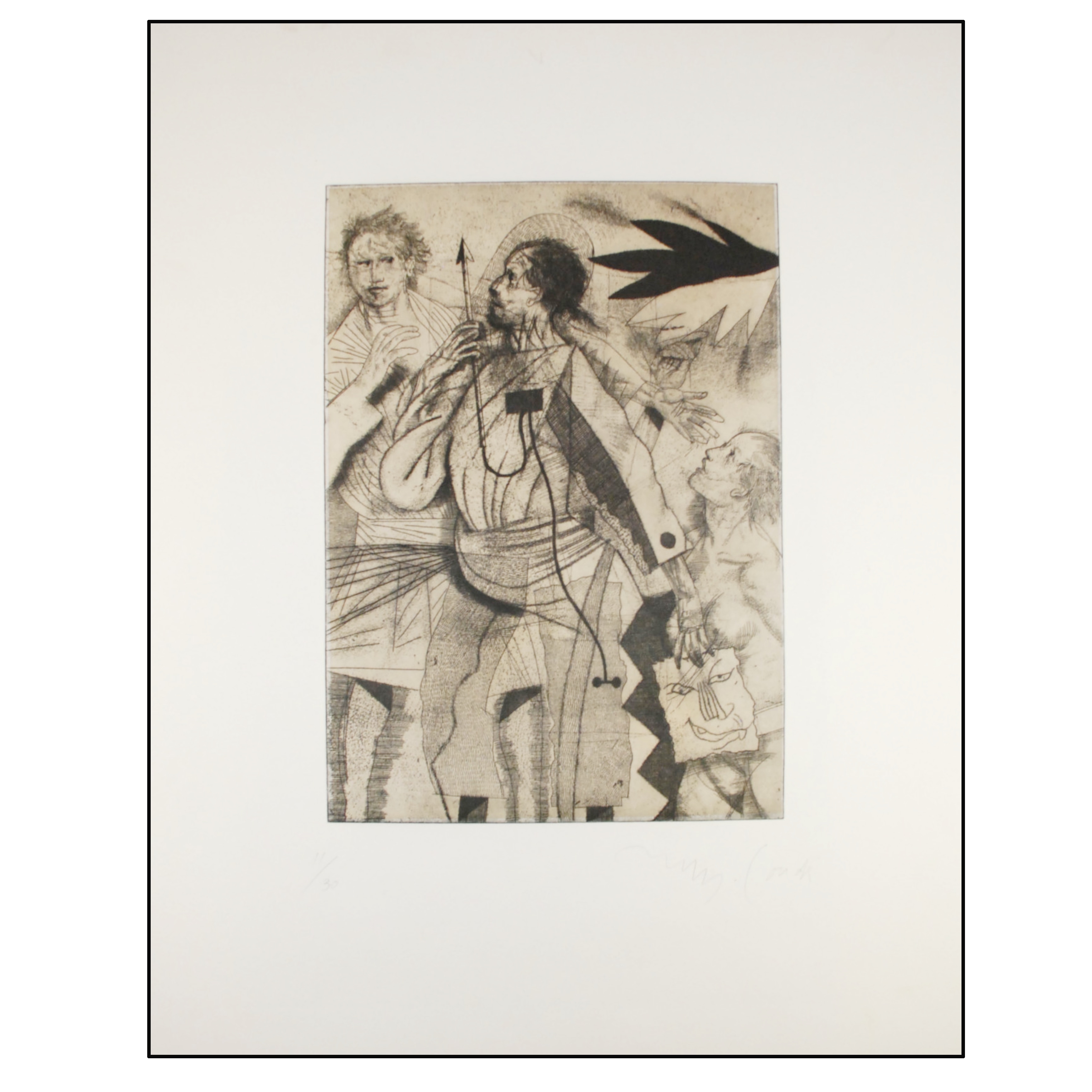 MIGUEL CONDÉ - SIN TÍTULO (AGUAFUERTE) - 1999