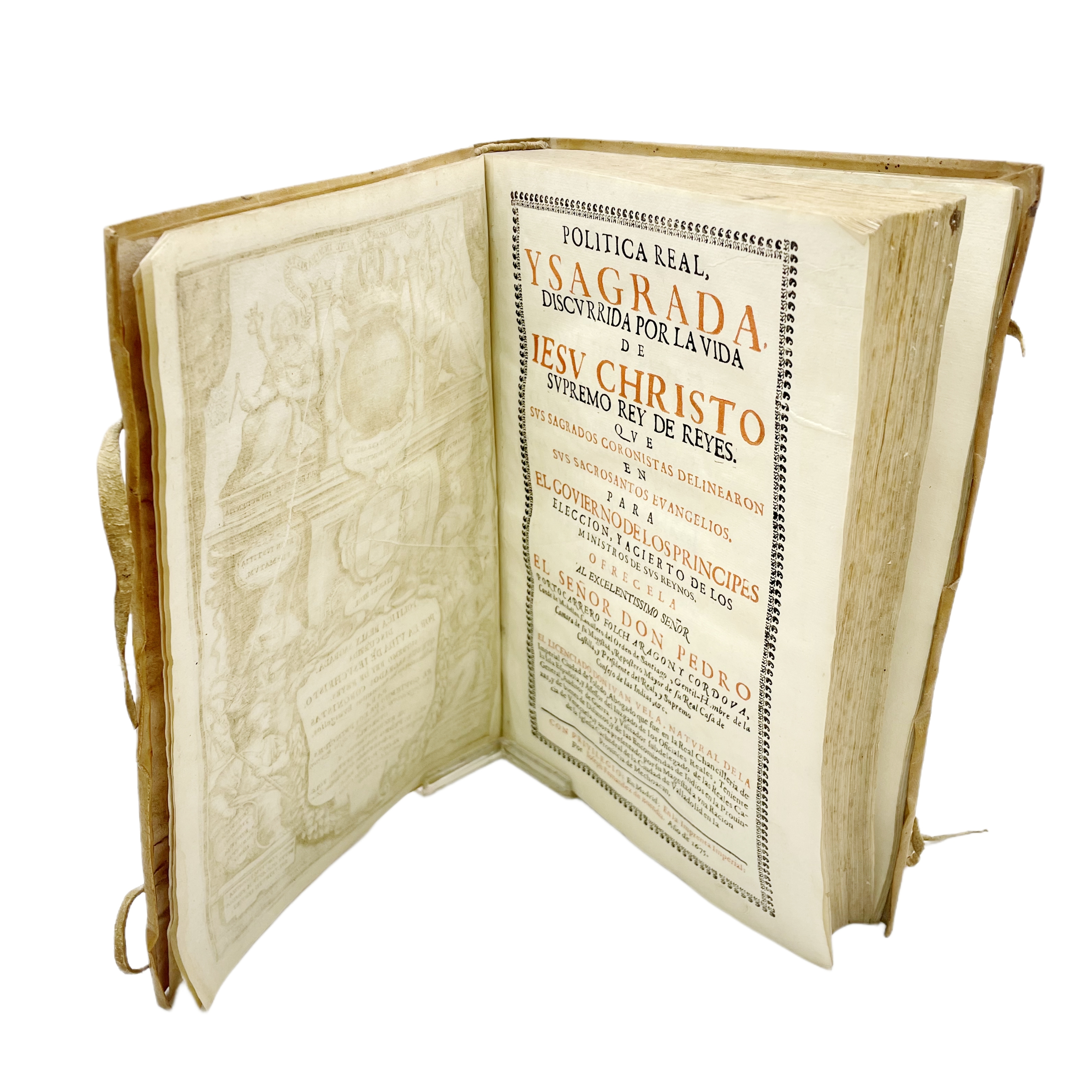 JUAN VELA - POLITICA REAL Y SAGRADA (1ª EDICIÓN) - 1675