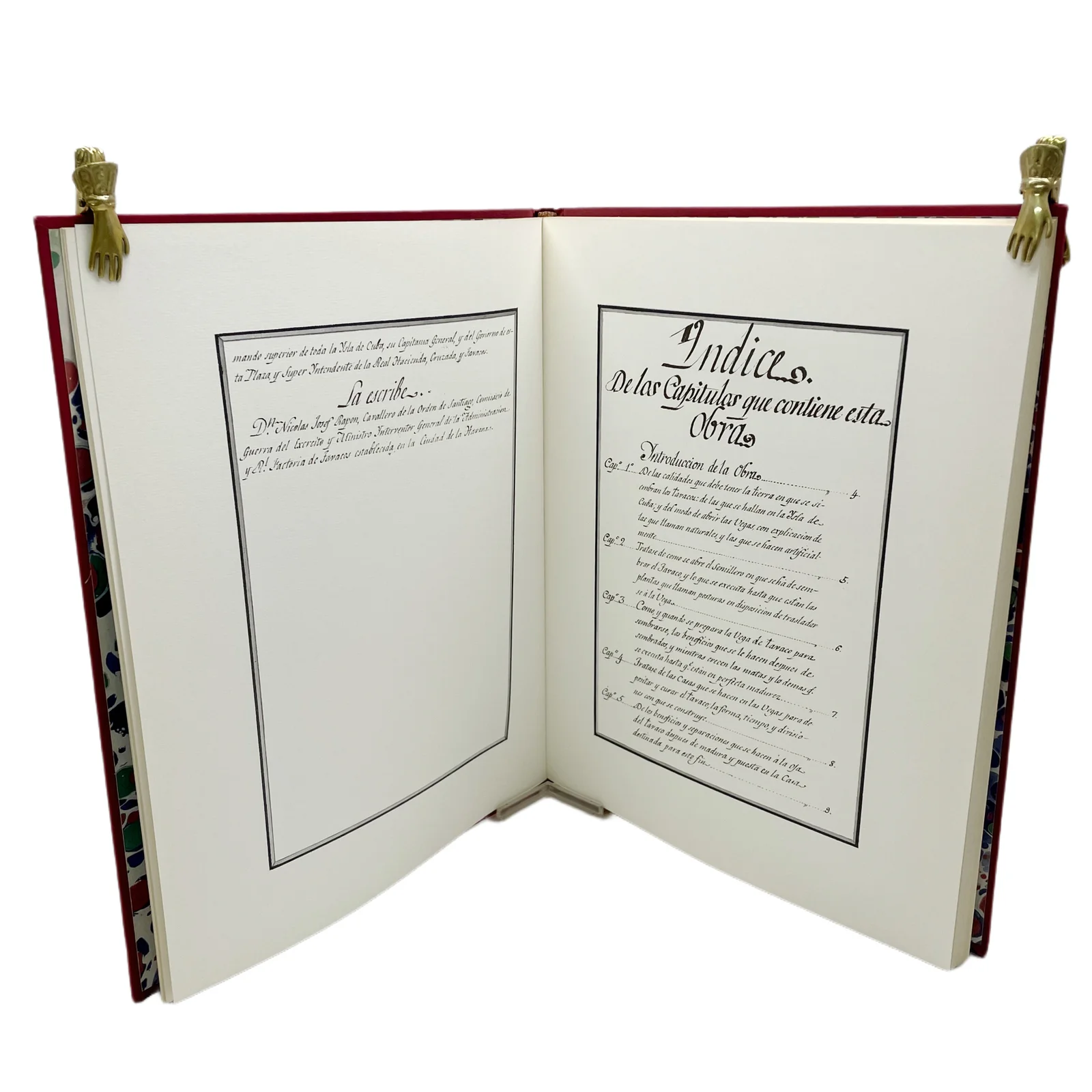 N. JOSEF RAPÚN - INSTRUCCIÓN GENERAL DEL CULTIVO DE TABACO (FACSIMIL) - 1764