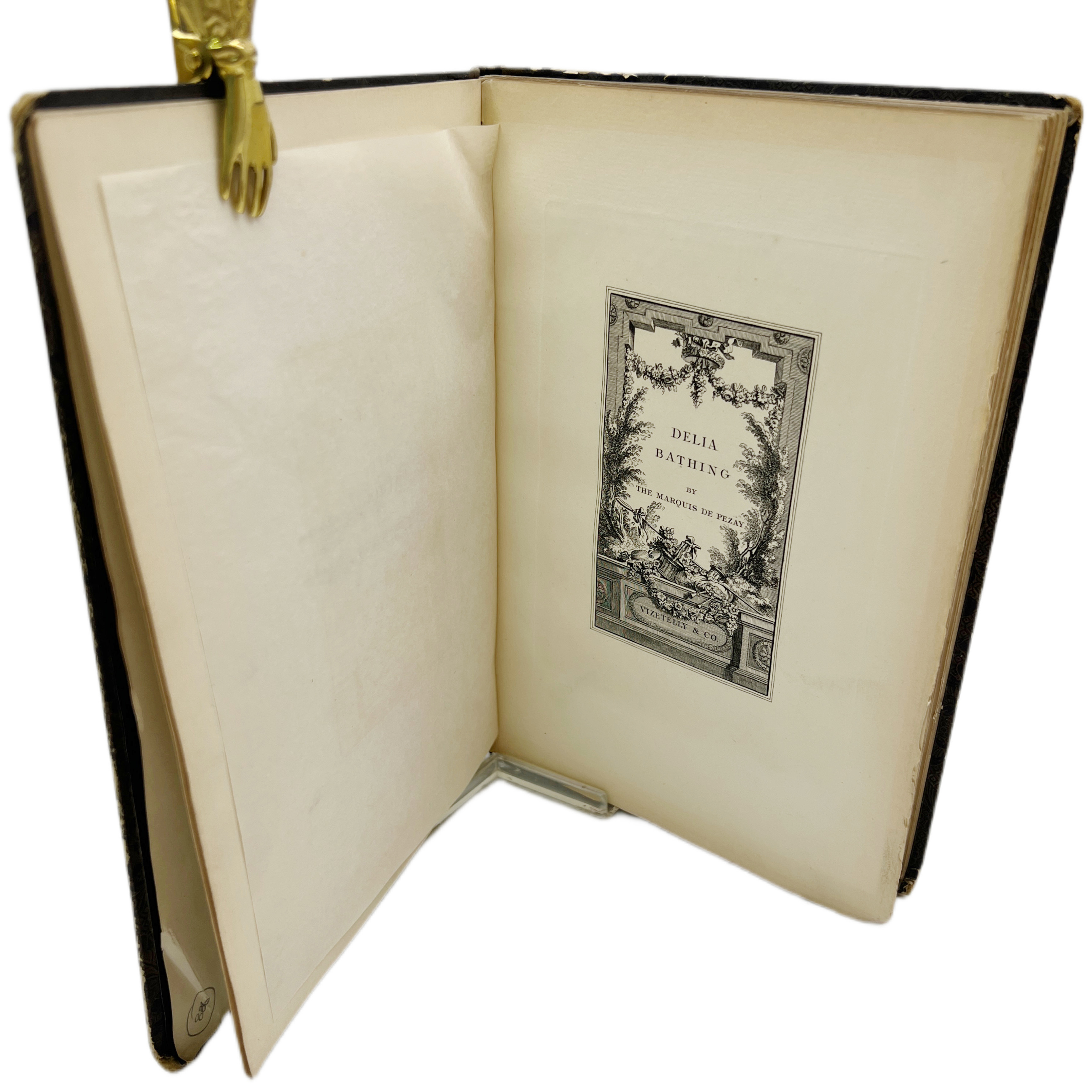 MARQUIS DE PEZAY / DORAT - DELIA BATHING AND CELIA'S LOVE