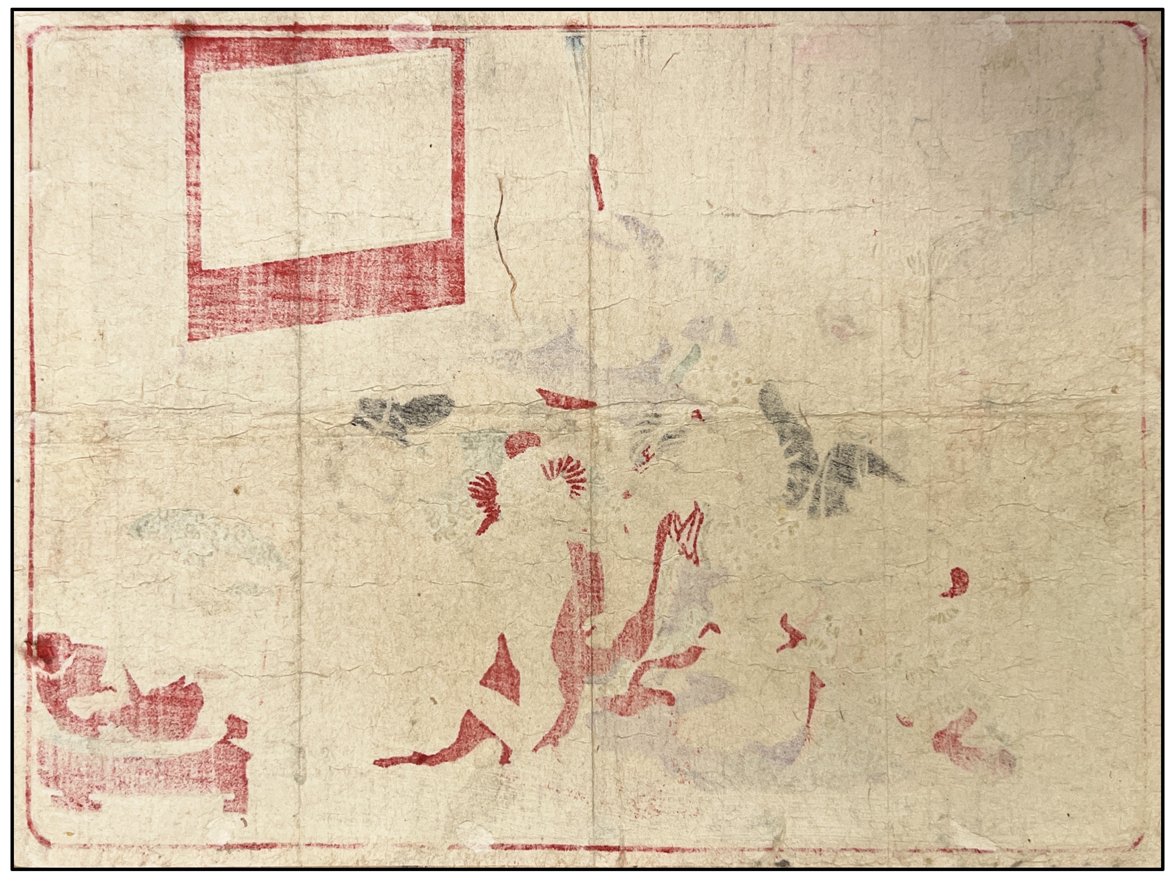 KYŌSAI KAWANABE - ORGÍA DE LOS SIETE DIOSES DE LA SUERTE - C. 1880