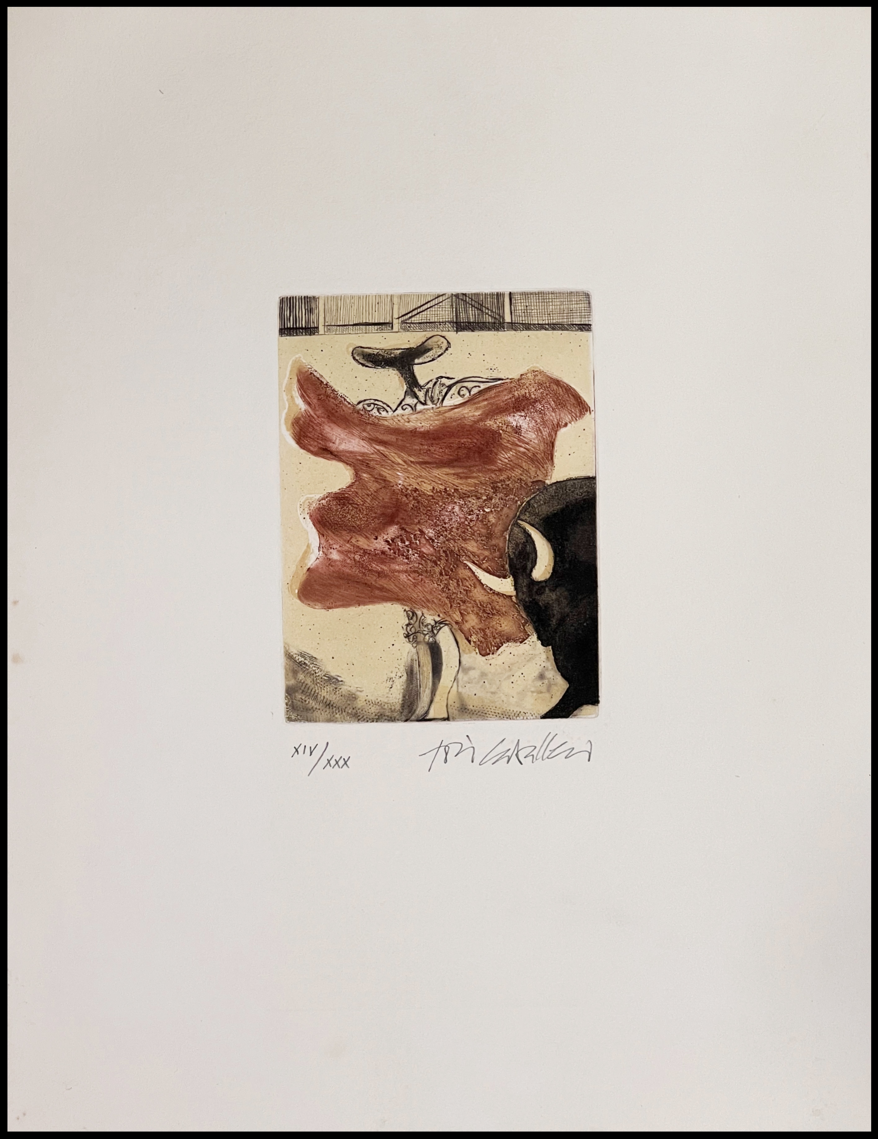 JOSE CABALLERO - TAUROMAQUIA,  LA SUERTE O LA MUERTE - 1987