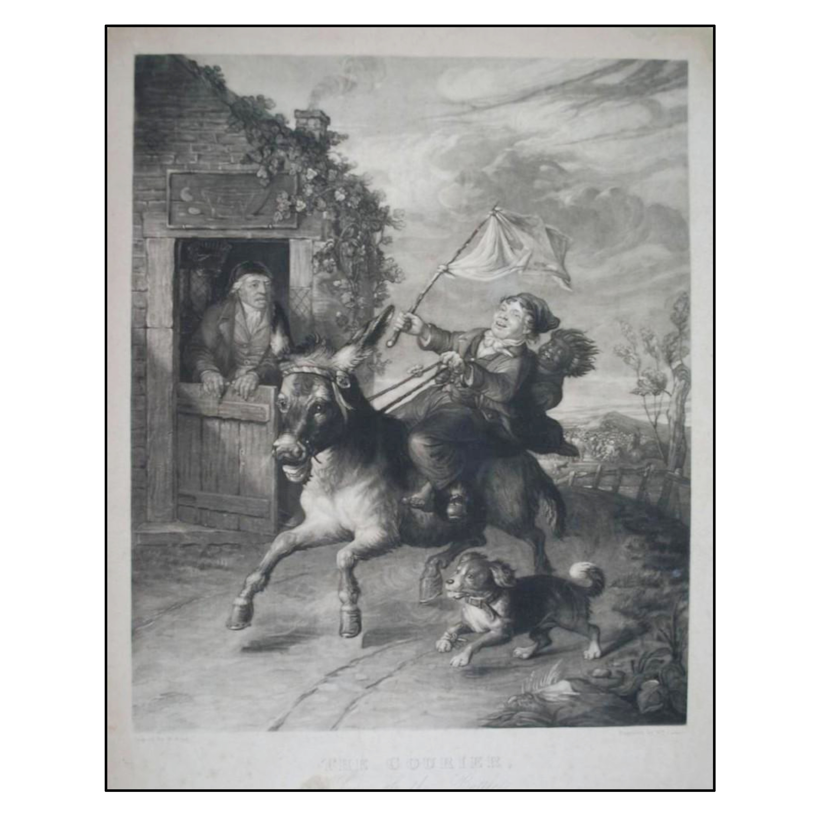 THE COURIER, OR FATE OF THE BATTLE. C. 1800