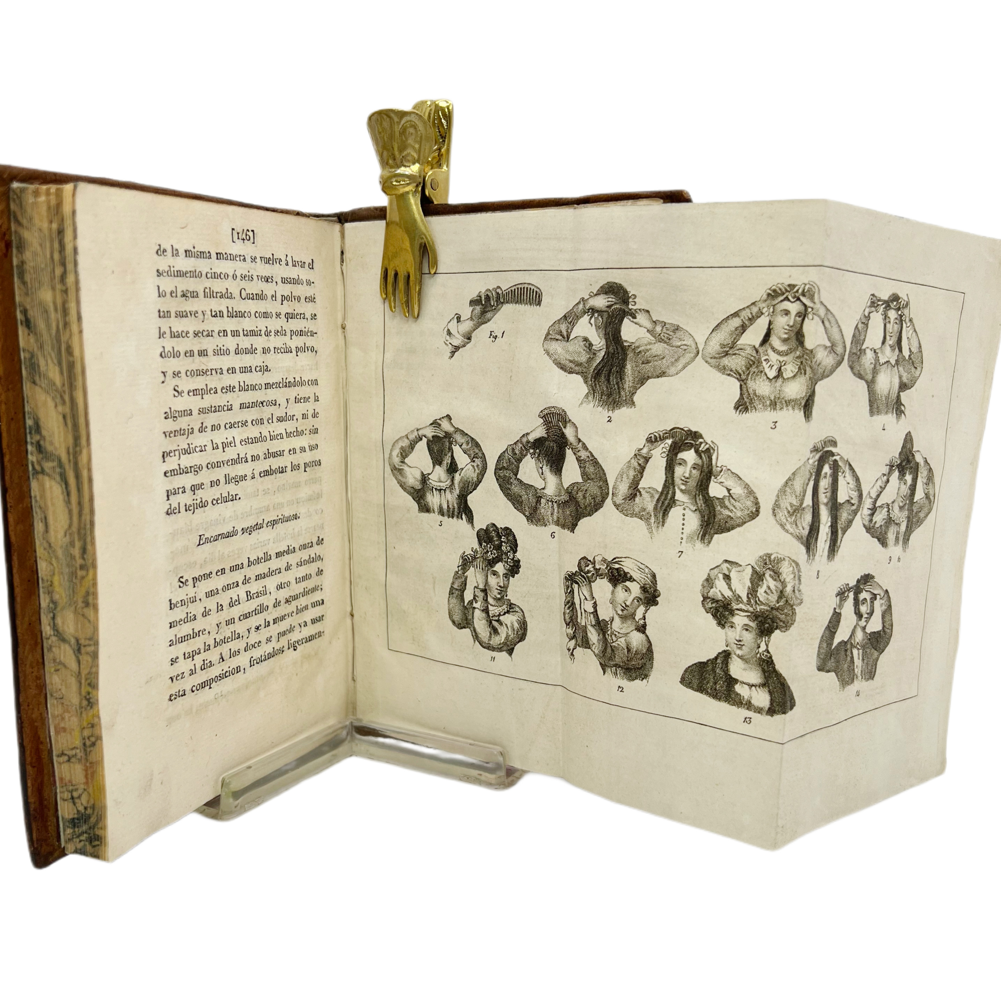 M. VILLARET - ARTE DE PEINARSE LAS SEÑORAS A SÍ MISMAS - 1832