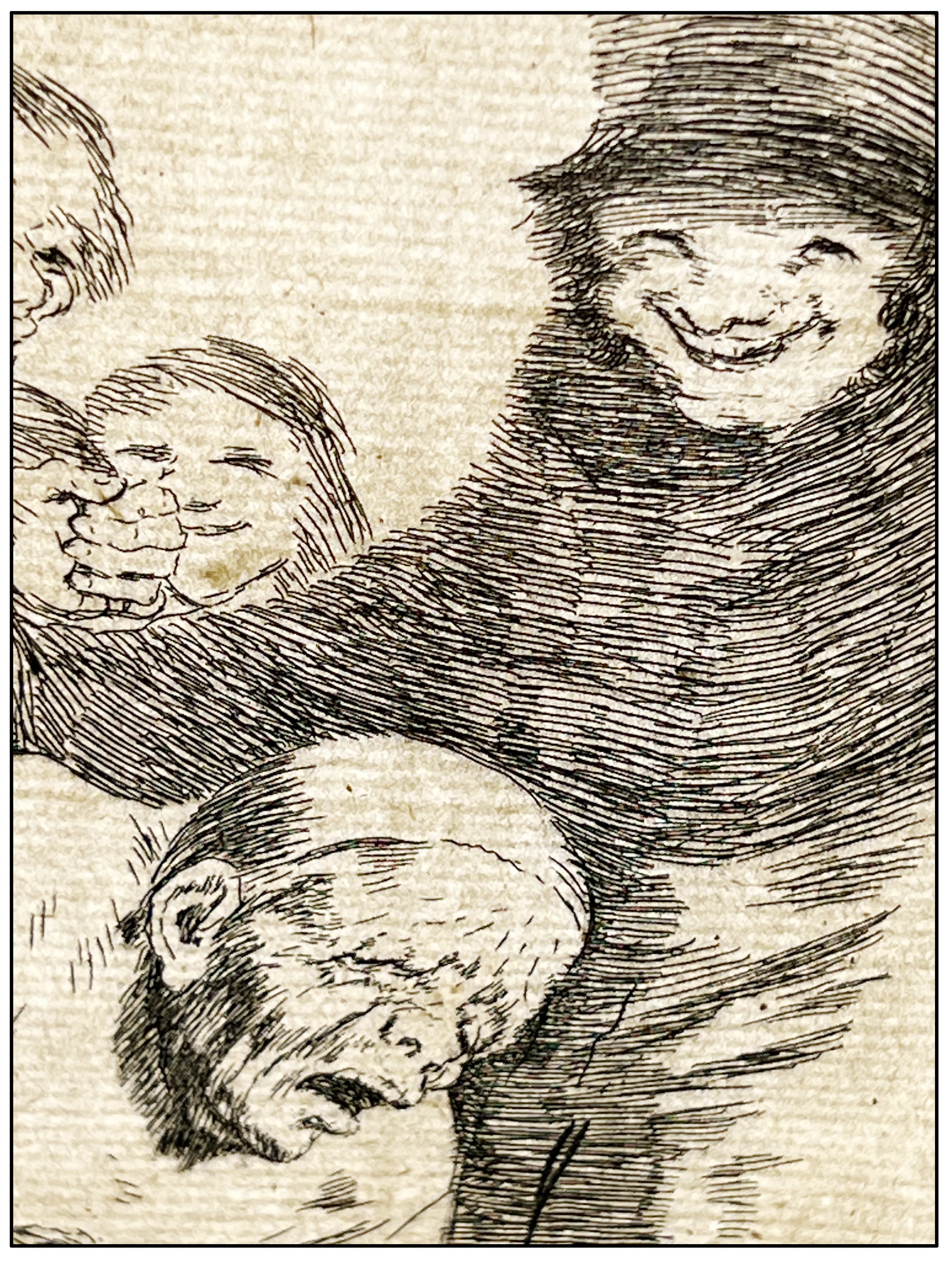 FRANCISCO DE GOYA - LOS CAPRICHOS (POR QUE ESCONDERLOS? Nº 30) - 1927