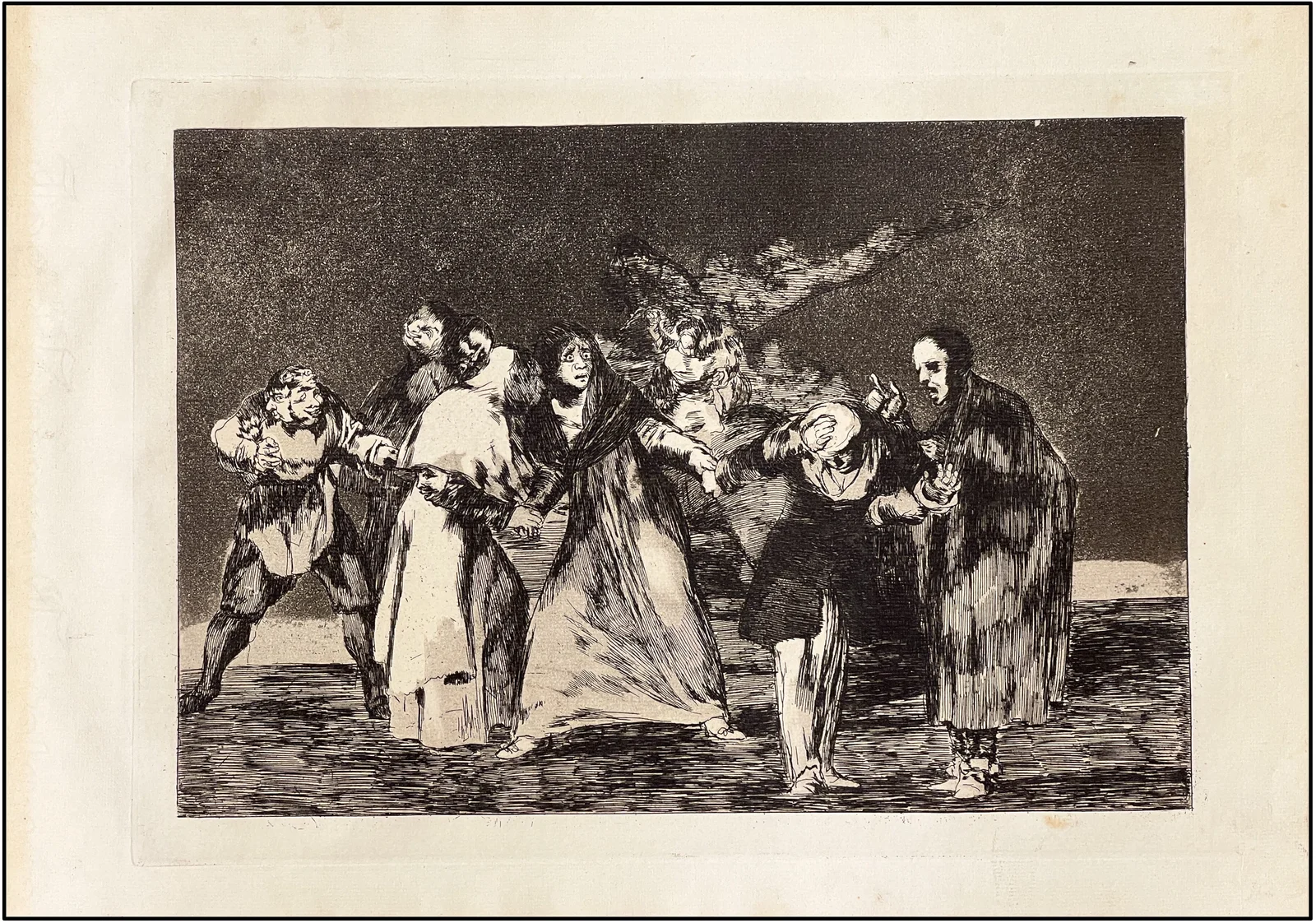 FRANCISCO DE GOYA - DISPARATE EXHORTACIONES Nº 16 - 6ª EDICIÓN 1916