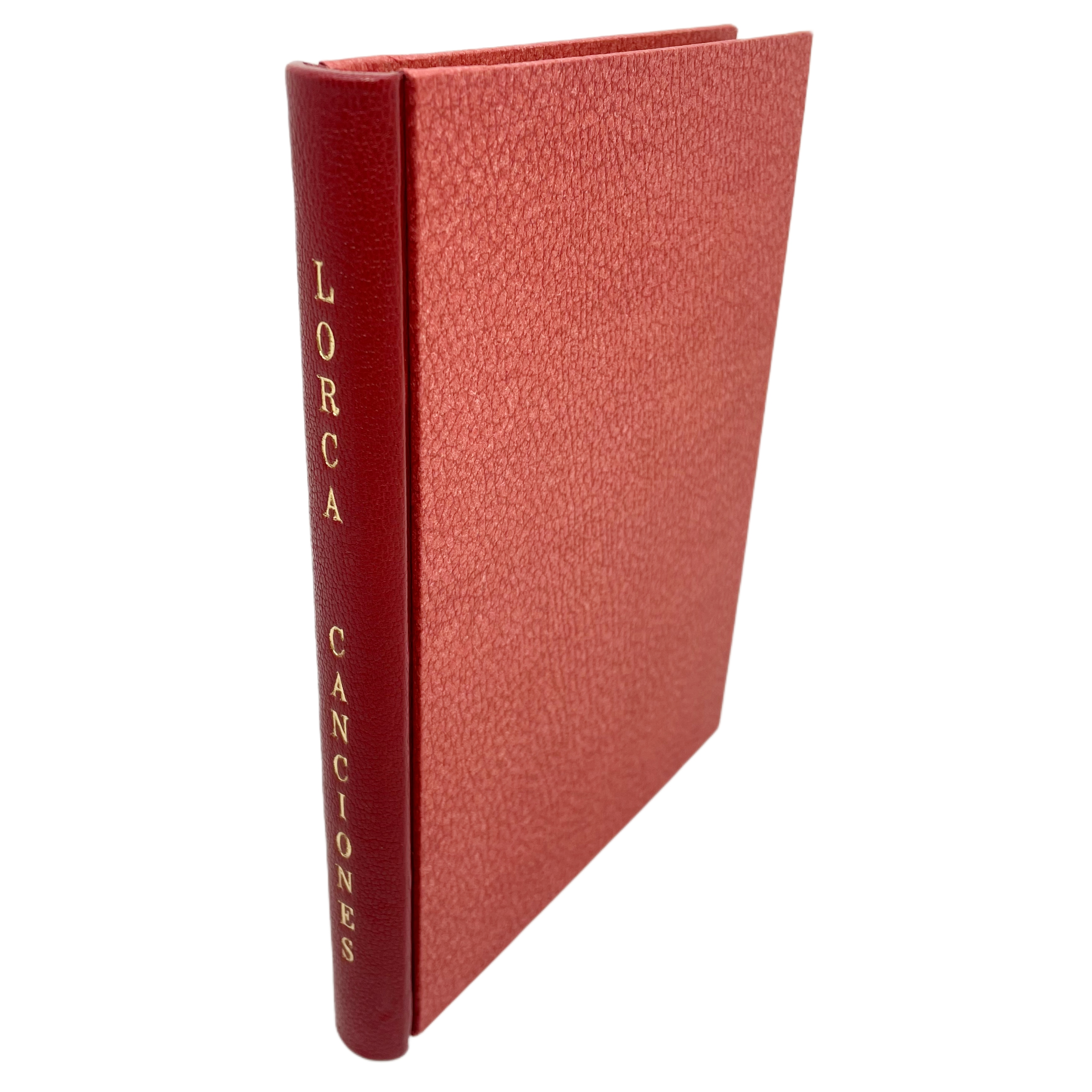 FEDERICO GARCÍA LORCA - CANCIONES (1921-1924) - 1937