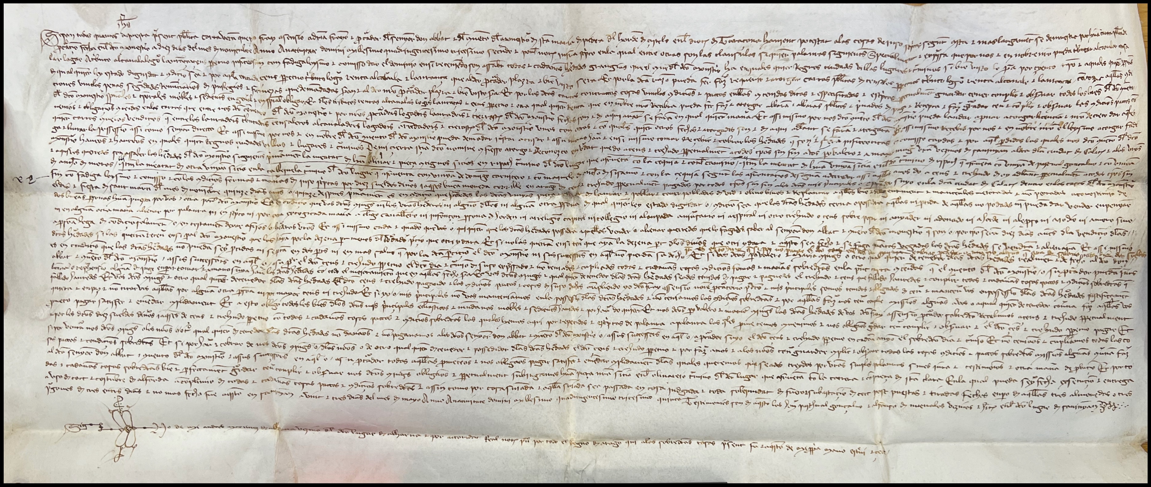 TRIBUTACIÓN - TERRENOS AGRICOLAS, OLIVAR Y VIÑA - SABIÑAN (ARAGÓN) 1435