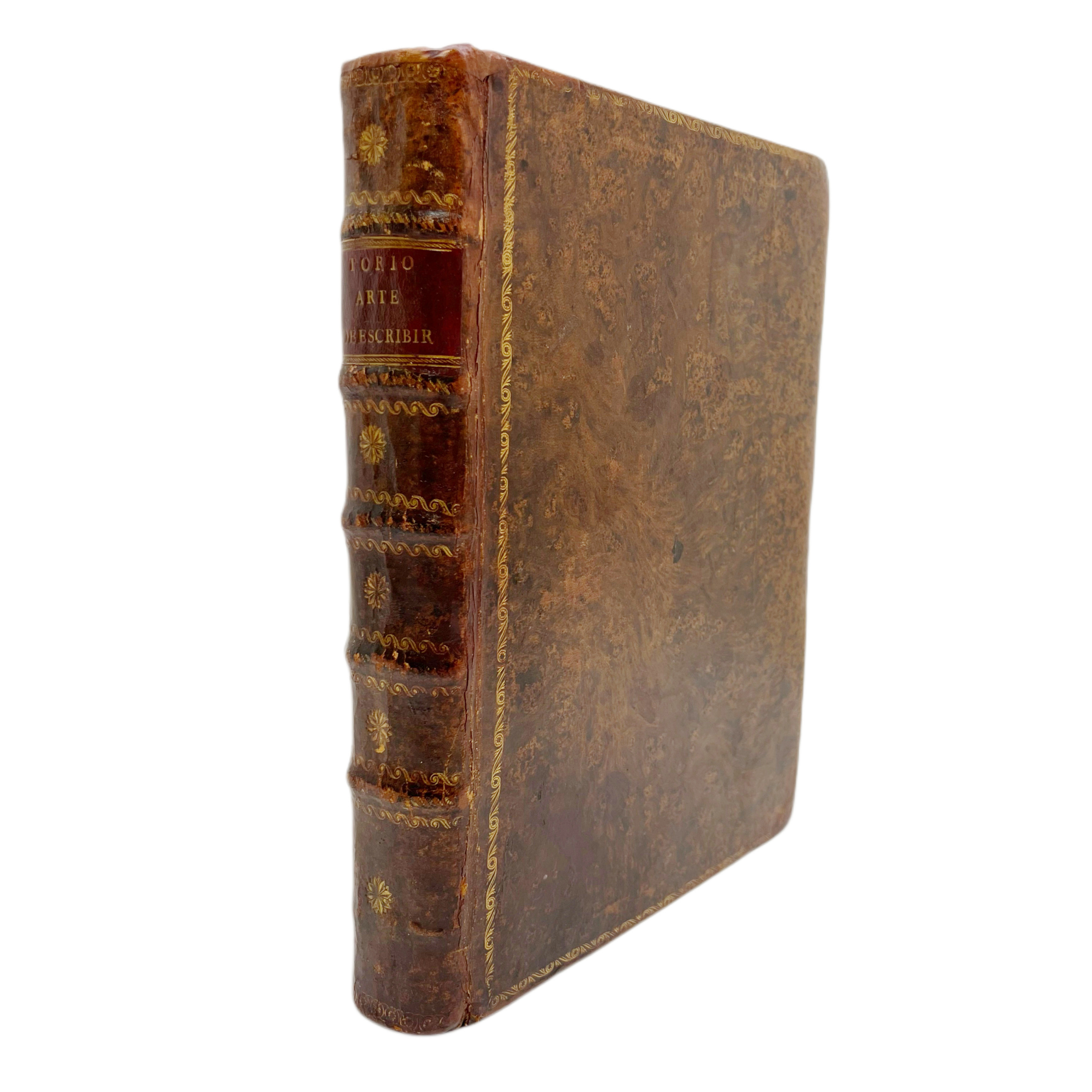 TORQUATO TORIO DE LA RIVA - ARTE DE ESCRIBIR POR REGLAS - 1802