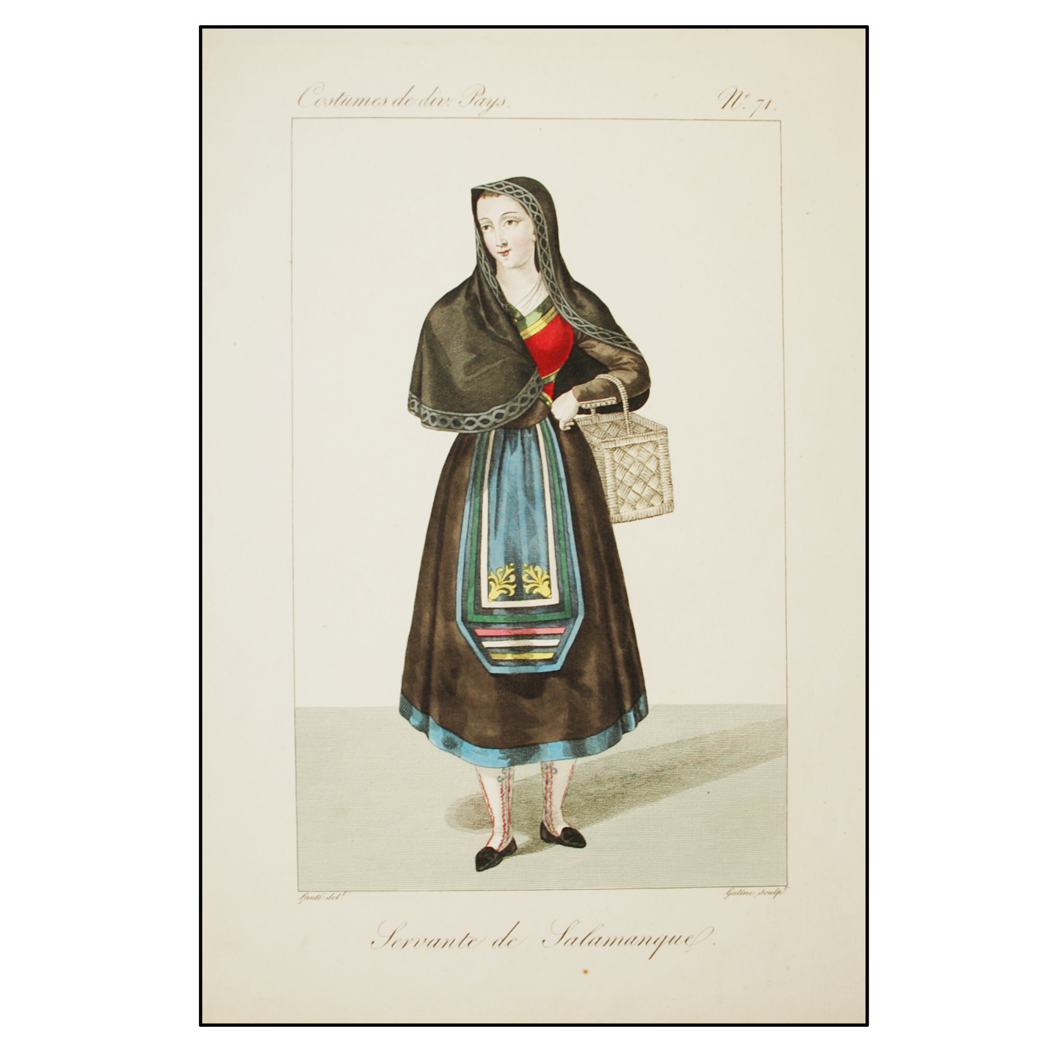 LOUIS MARIE LANTÉ - SERVANTE DE SALAMANQUE - 1827