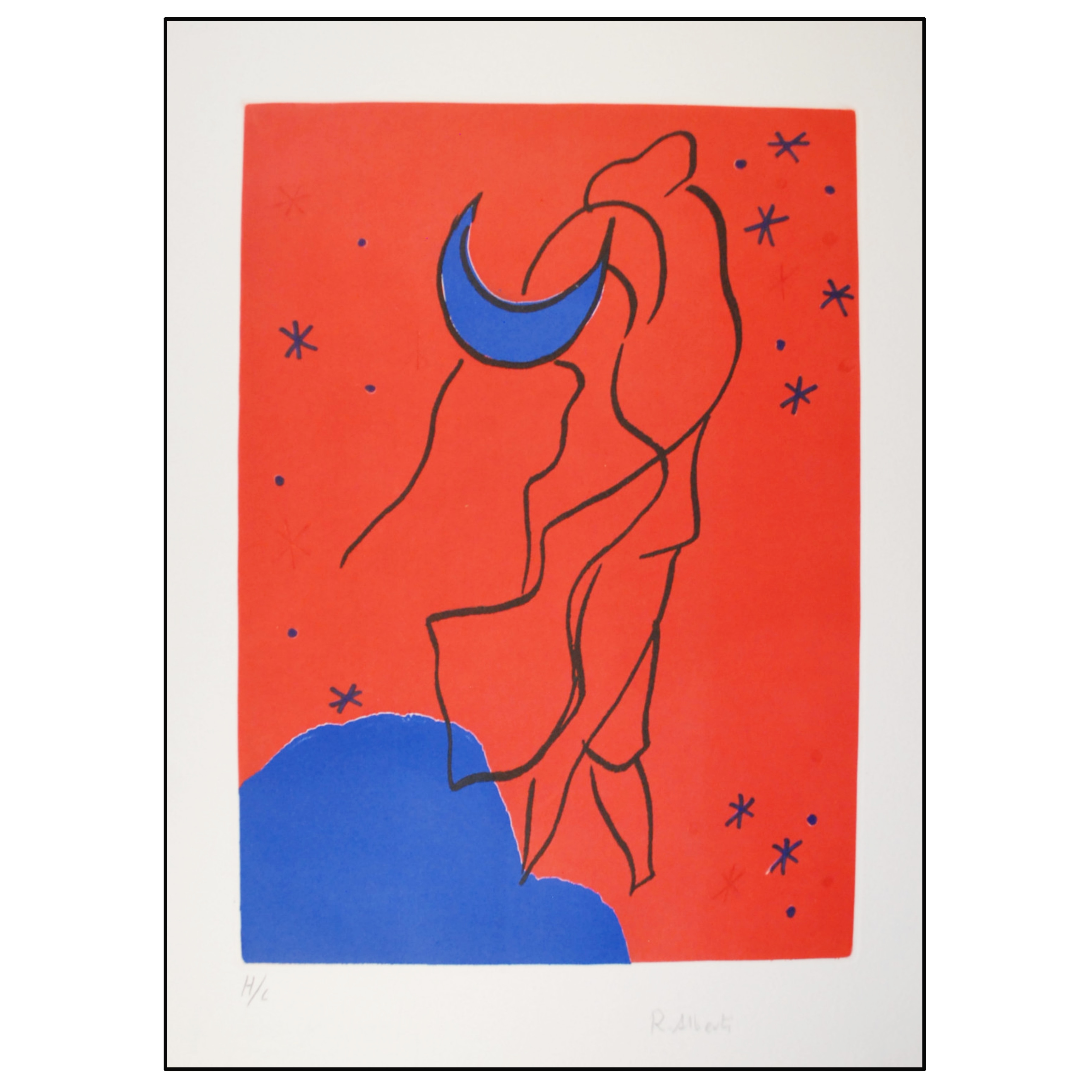 RAFAEL ALBERTI - TORO EN LA NOCHE (TOROS III) - 1997