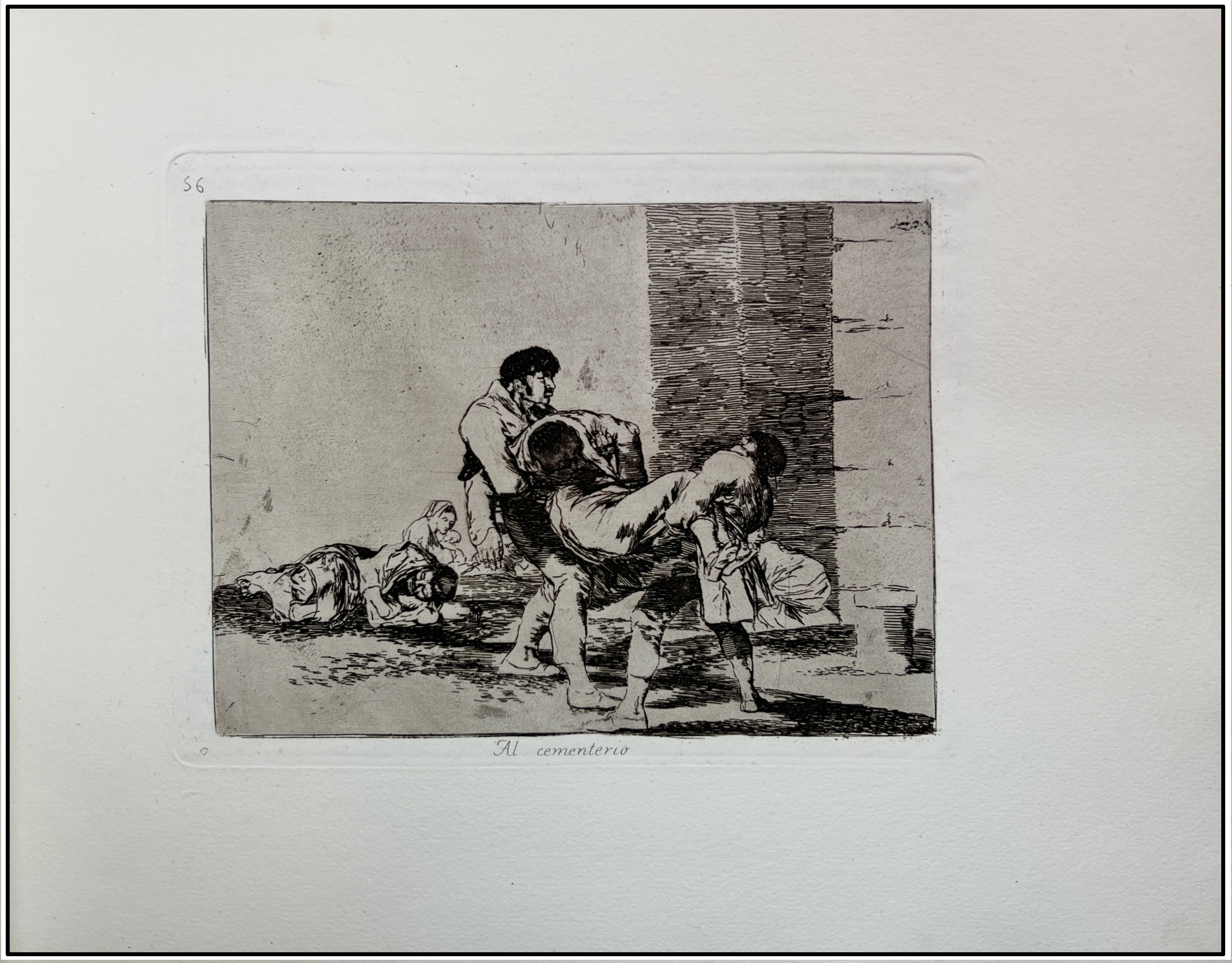 GOYA - LOS DESASTRES DE LA GUERRA (PLANCHAS 51 AL 60) - 1863