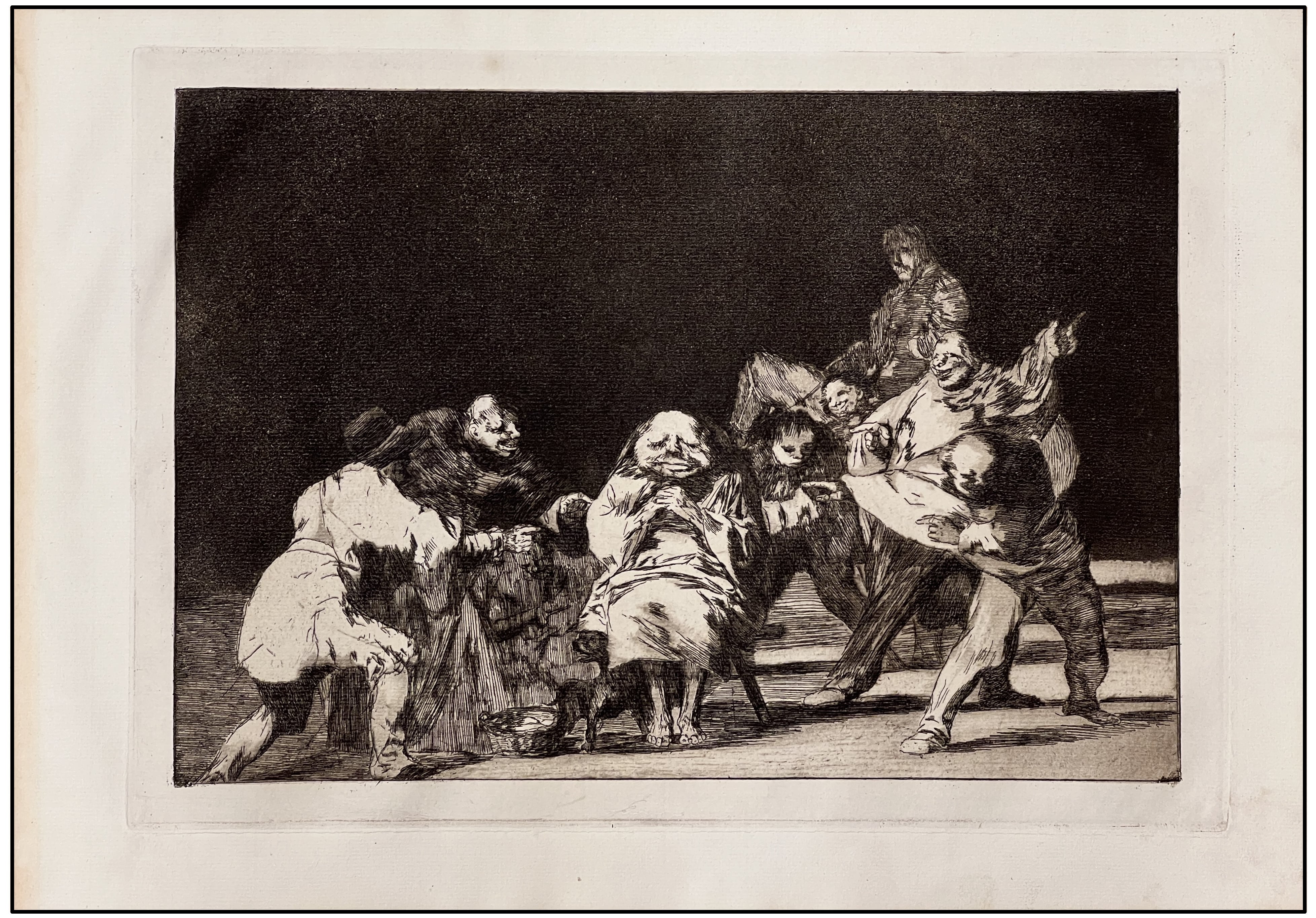 FRANCISCO DE GOYA - DISPARATE LA LEALTAD Nº 17 - 6ª EDICIÓN 1916