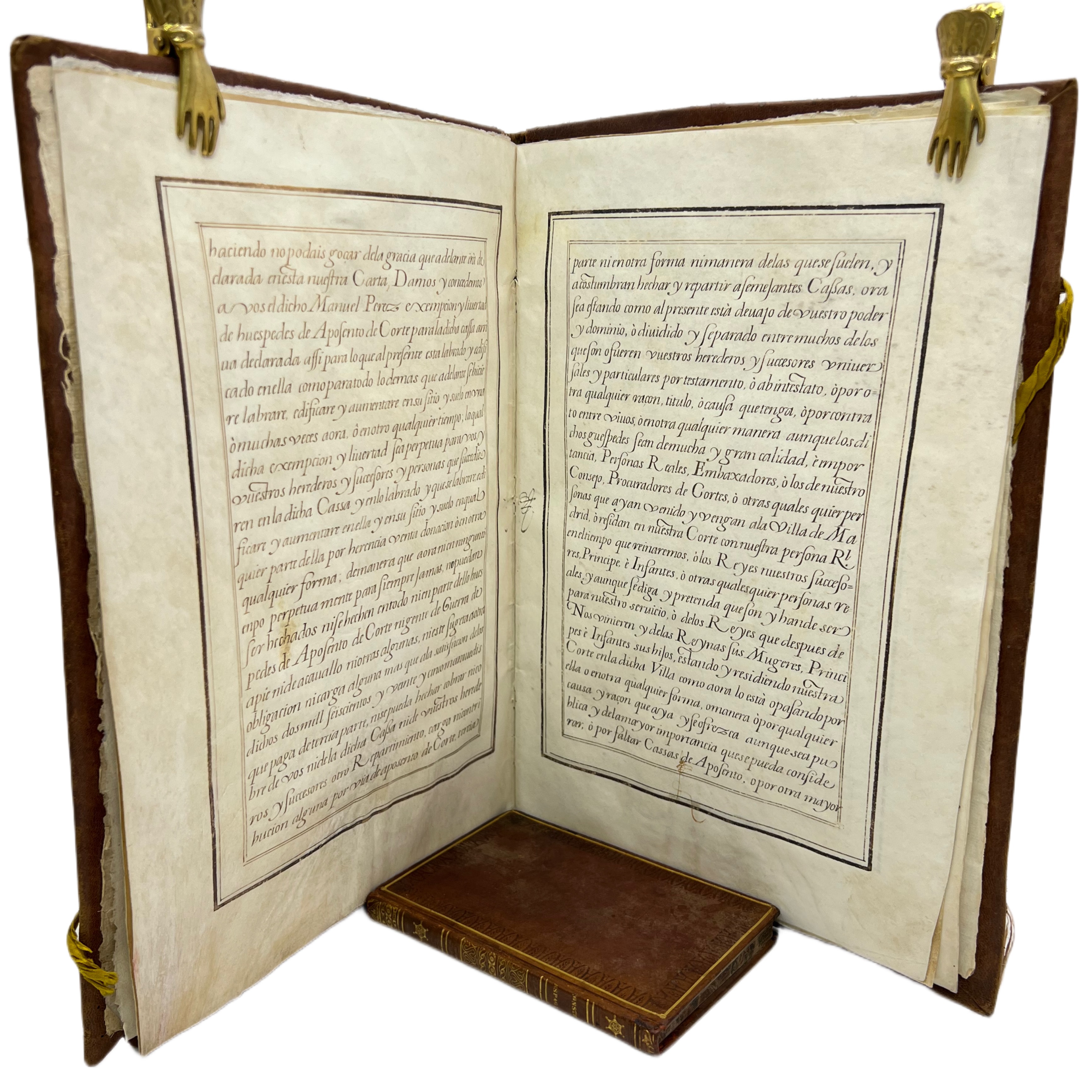 MARIANA DE AUSTRIA - EXENCIÓN DE APOSENTO - 1667