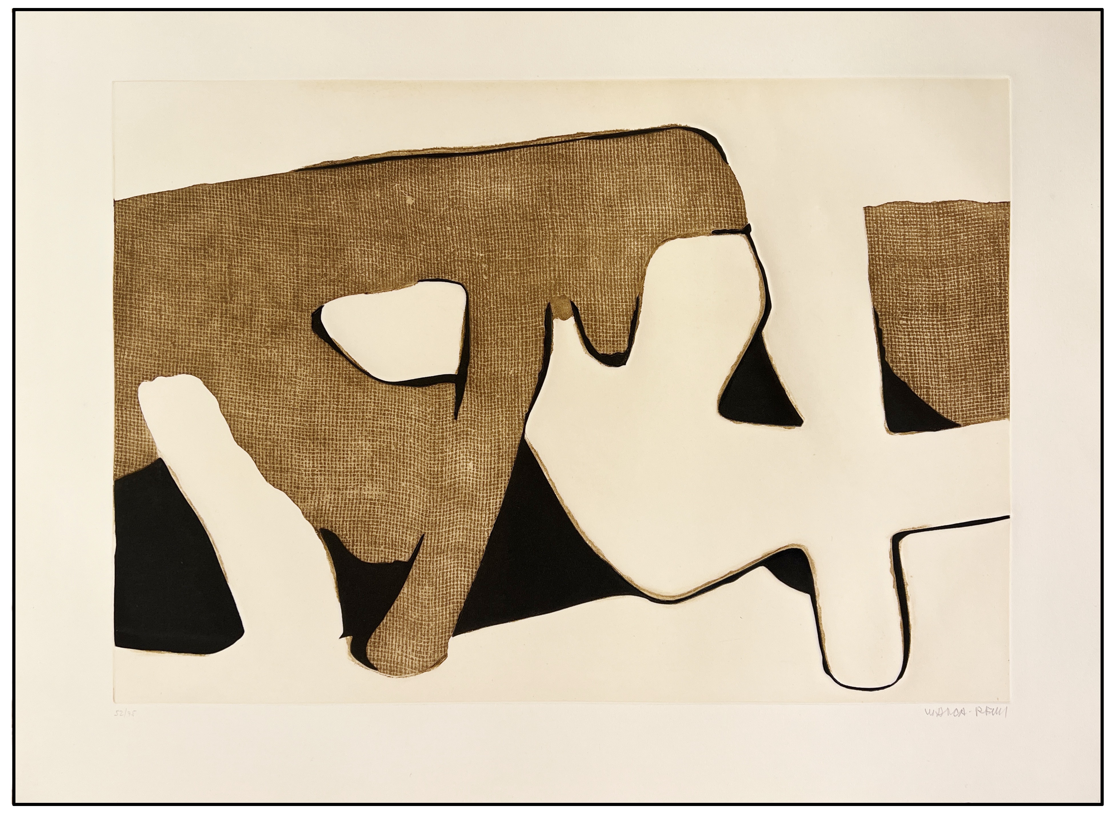 CONRAD MARCA-RELLI - COMPOSITION 14 - 1977