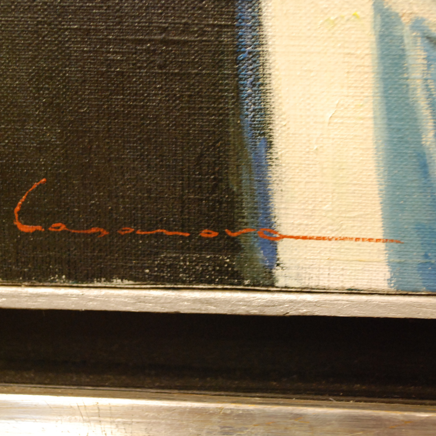 JOSÉ CASANOVA LUJÁN - ARLEQUIN (OLEO SOBRE LIENZO) - 1975