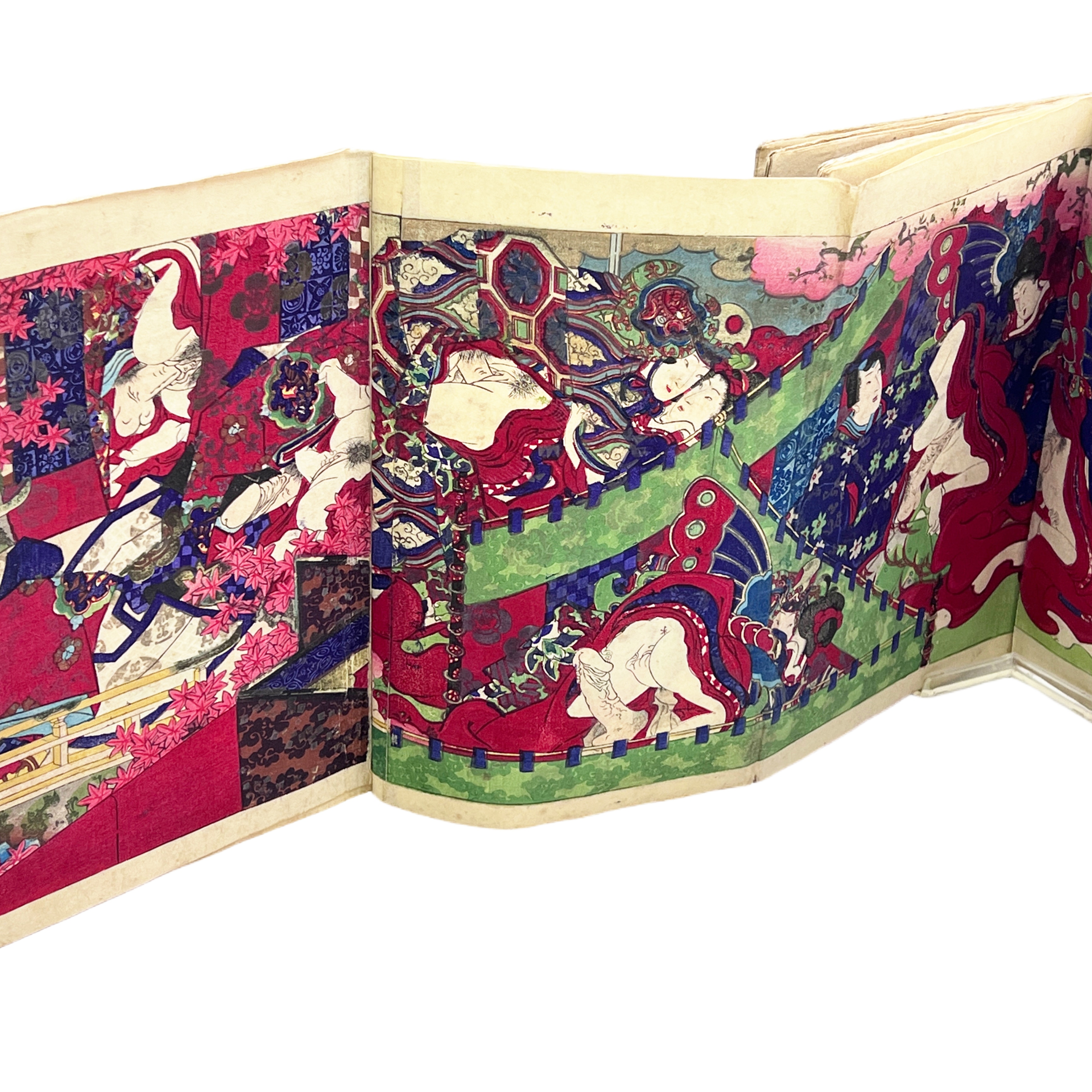 KOIKAWA SHOZAN - ERÓTICA, CUENTOS DEL PRINCIPE GENJI - 1861