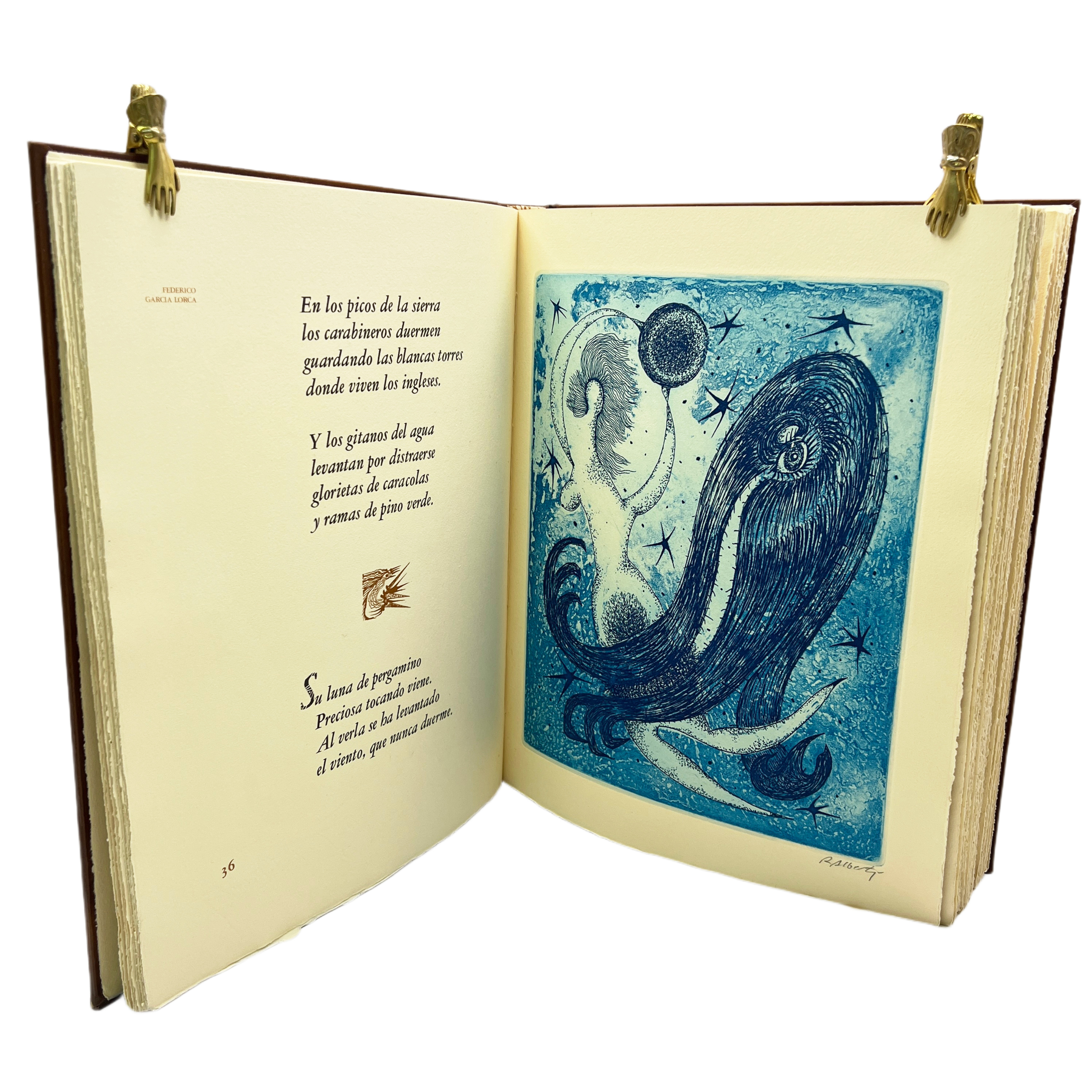 F. GARCIA LORCA / R. ALBERTI - ROMANCERO GITANO (19 AGUAFUERTES) - 1977