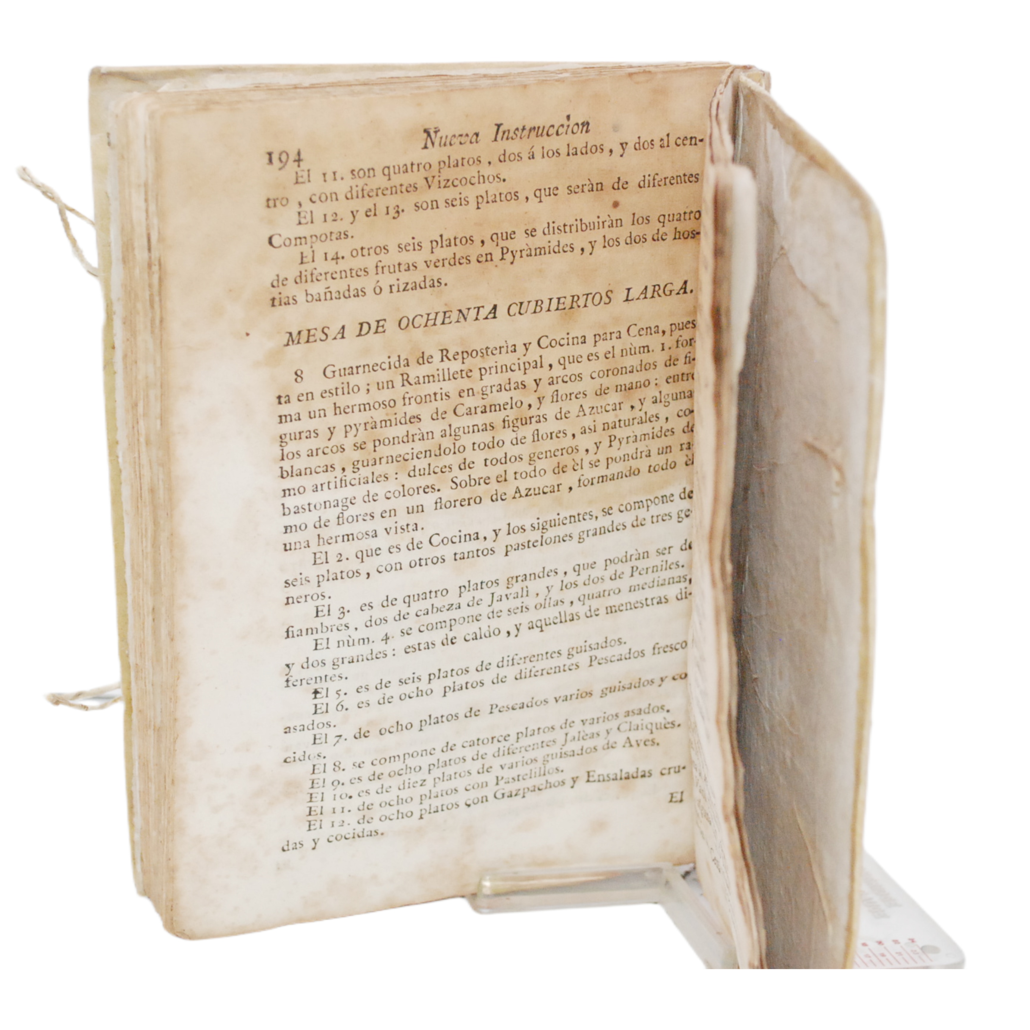 JUAN DE LA MATA - ARTE DE REPOSTERIA - JOSEPH HERRERA 1786