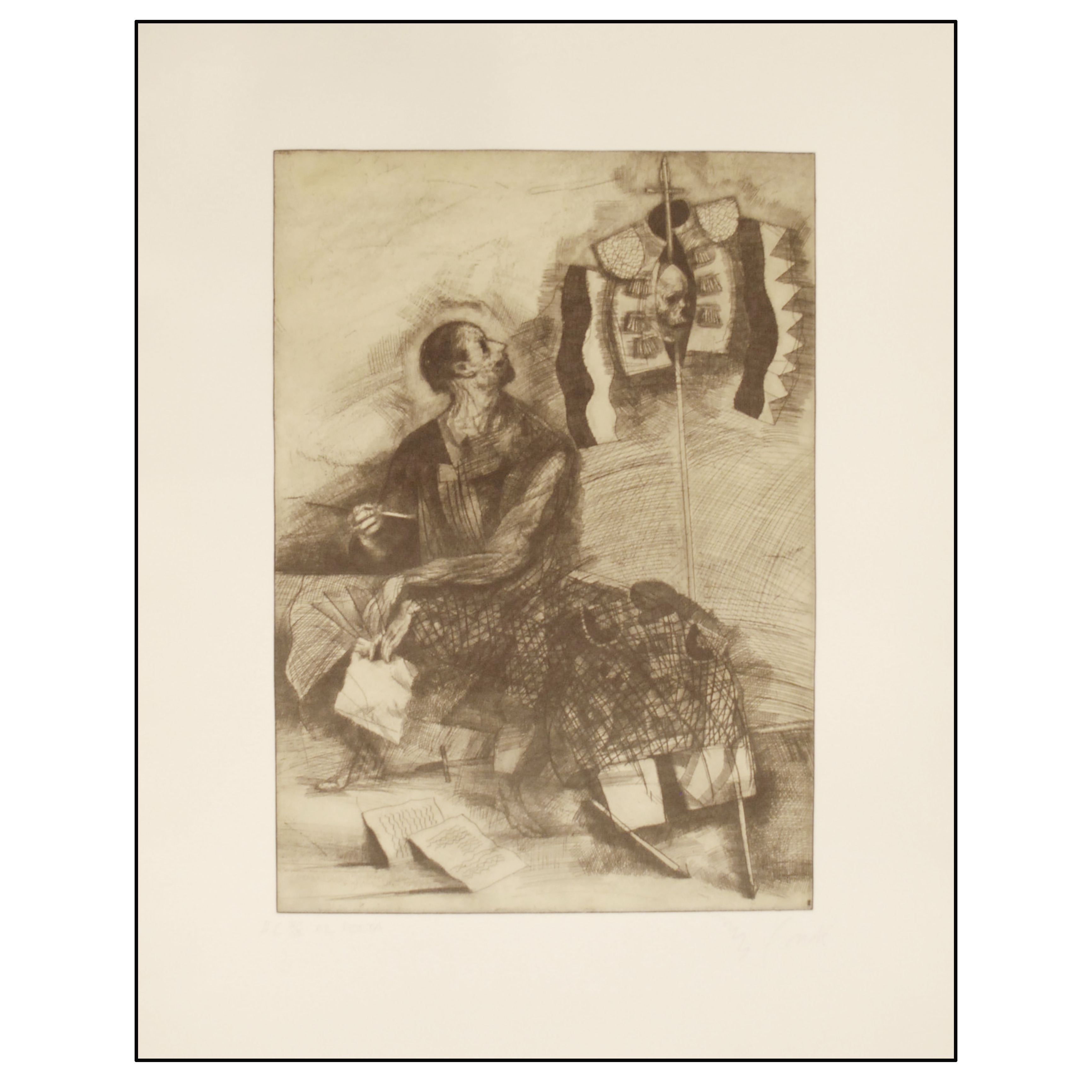 MIGUEL CONDÉ - EL POETA, SERIE LLANTO POR LA MUERTE DE IGNACIO SÁNCHEZ MEJÍAS  - 1994