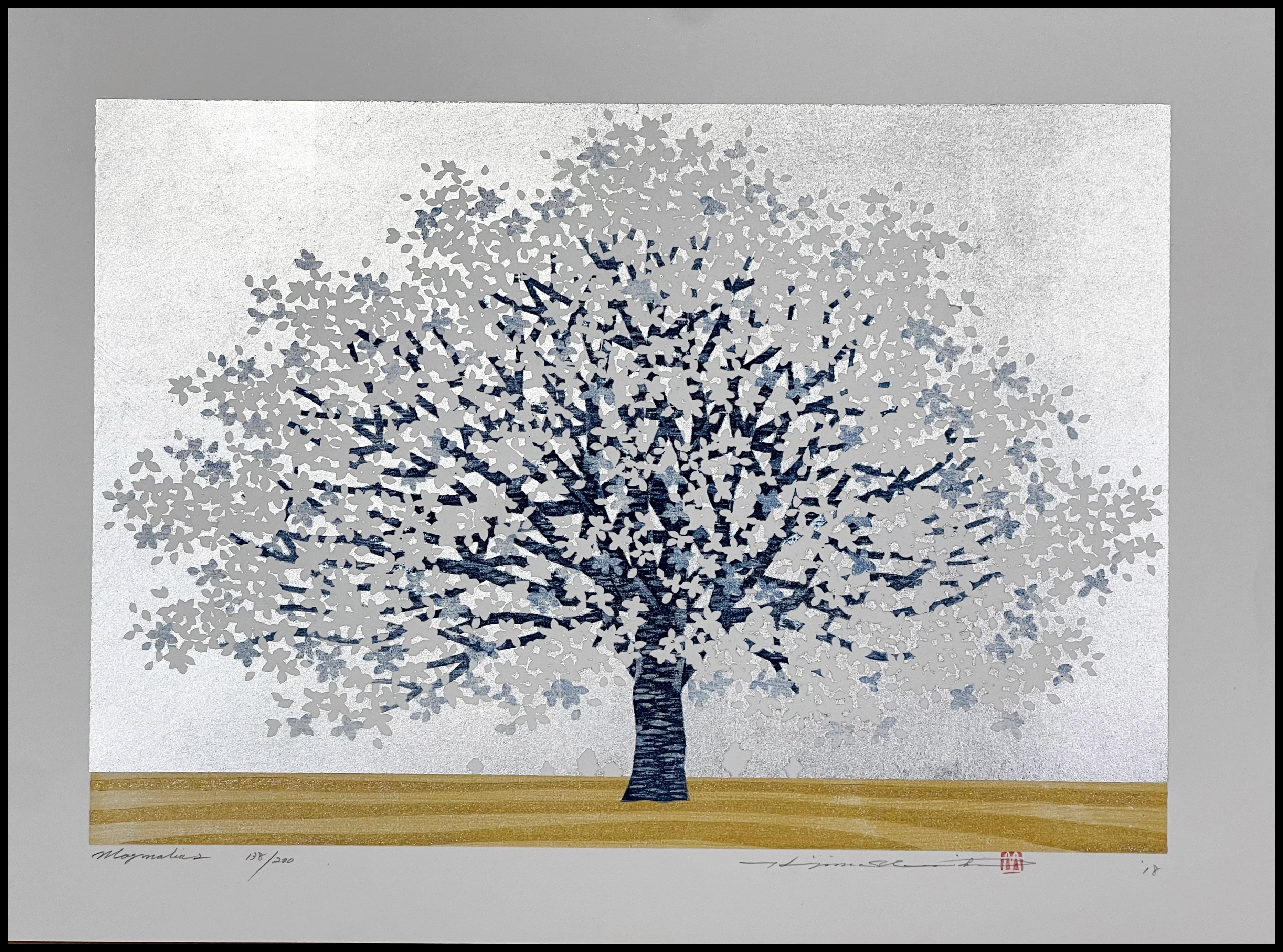 HAJIME NAMIKI - MAGNOLIA 2 (XILOGRAFÍA) - 2018